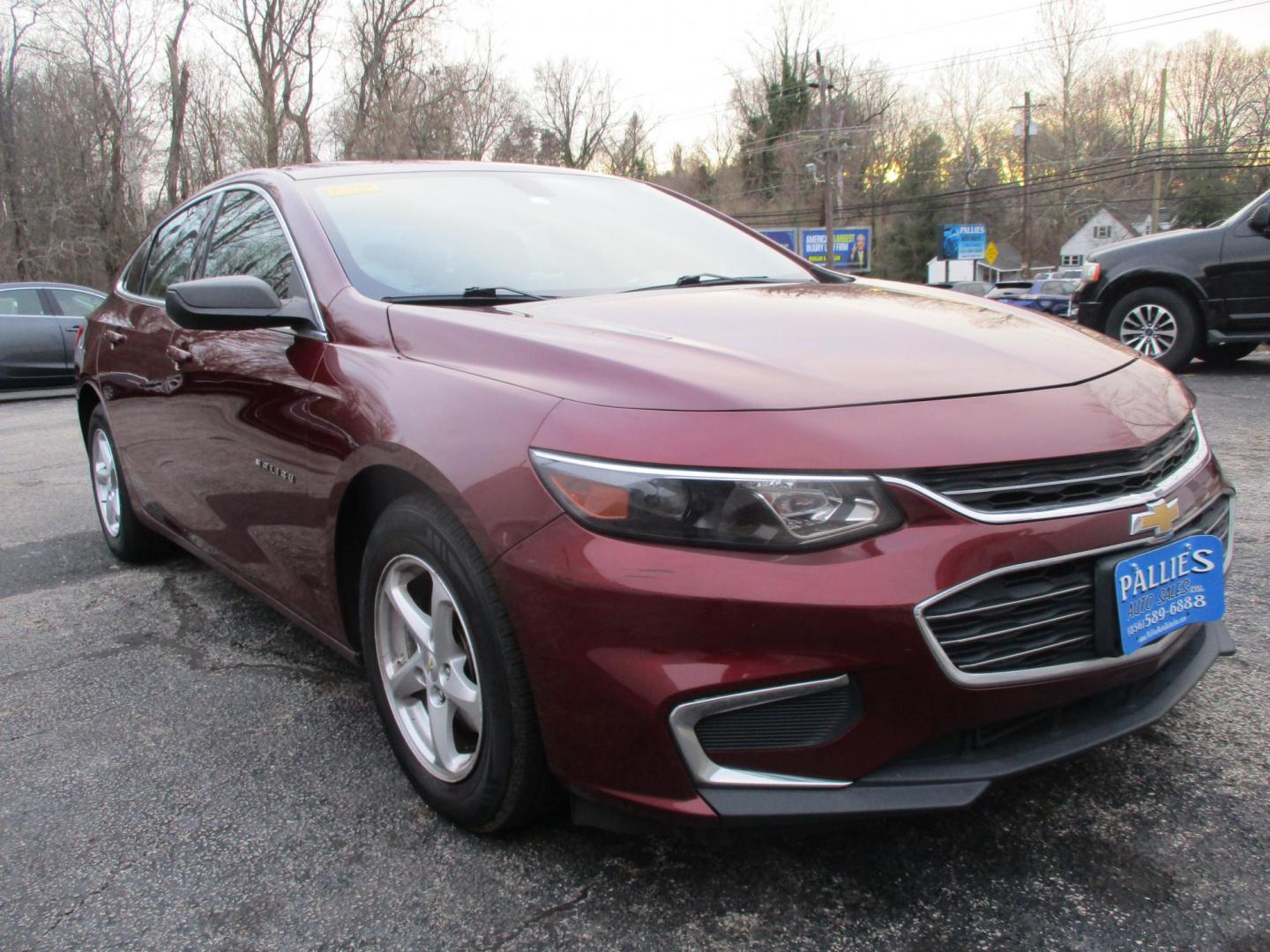2016 RED Chevrolet Malibu LS (1G1ZB5ST0GF) with an 1.5L L4 DOHC 16V engine, 6A transmission, located at 540a Delsea Drive, Sewell, NJ, 08080, (987) 867-5309, 39.752560, -75.111206 - Photo#8