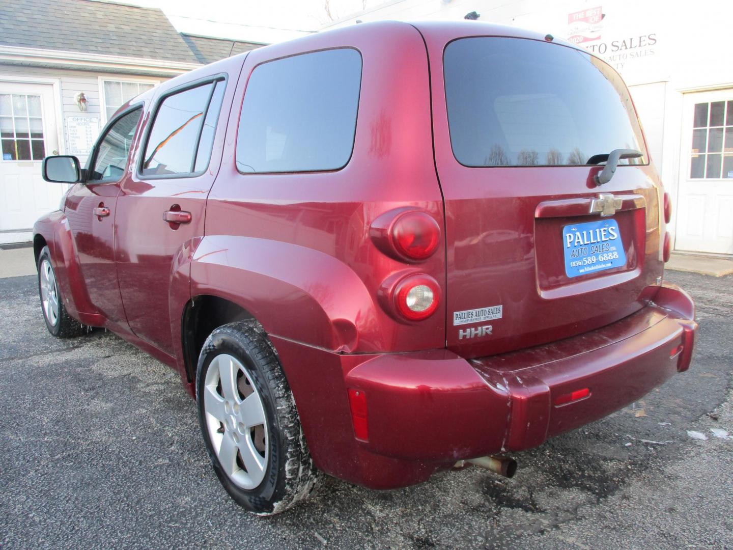 2008 RED Chevrolet HHR LS (3GNDA13D68S) with an 2.2L L4 DOHC 16V engine, 4-Speed Automatic Overdrive transmission, located at 540a Delsea Drive, Sewell, NJ, 08080, (987) 867-5309, 39.752560, -75.111206 - Photo#2