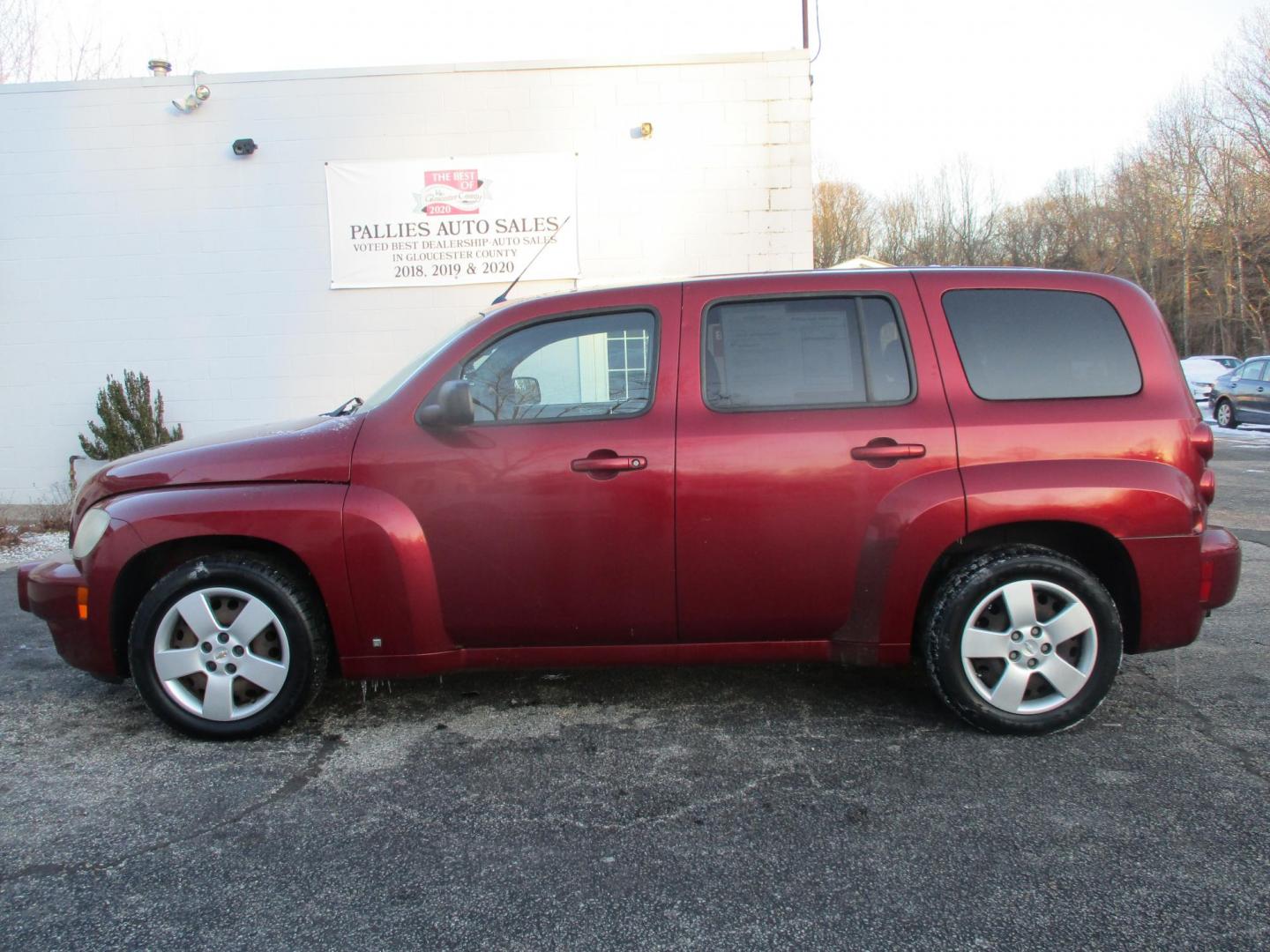 2008 RED Chevrolet HHR LS (3GNDA13D68S) with an 2.2L L4 DOHC 16V engine, 4-Speed Automatic Overdrive transmission, located at 540a Delsea Drive, Sewell, NJ, 08080, (987) 867-5309, 39.752560, -75.111206 - Photo#1