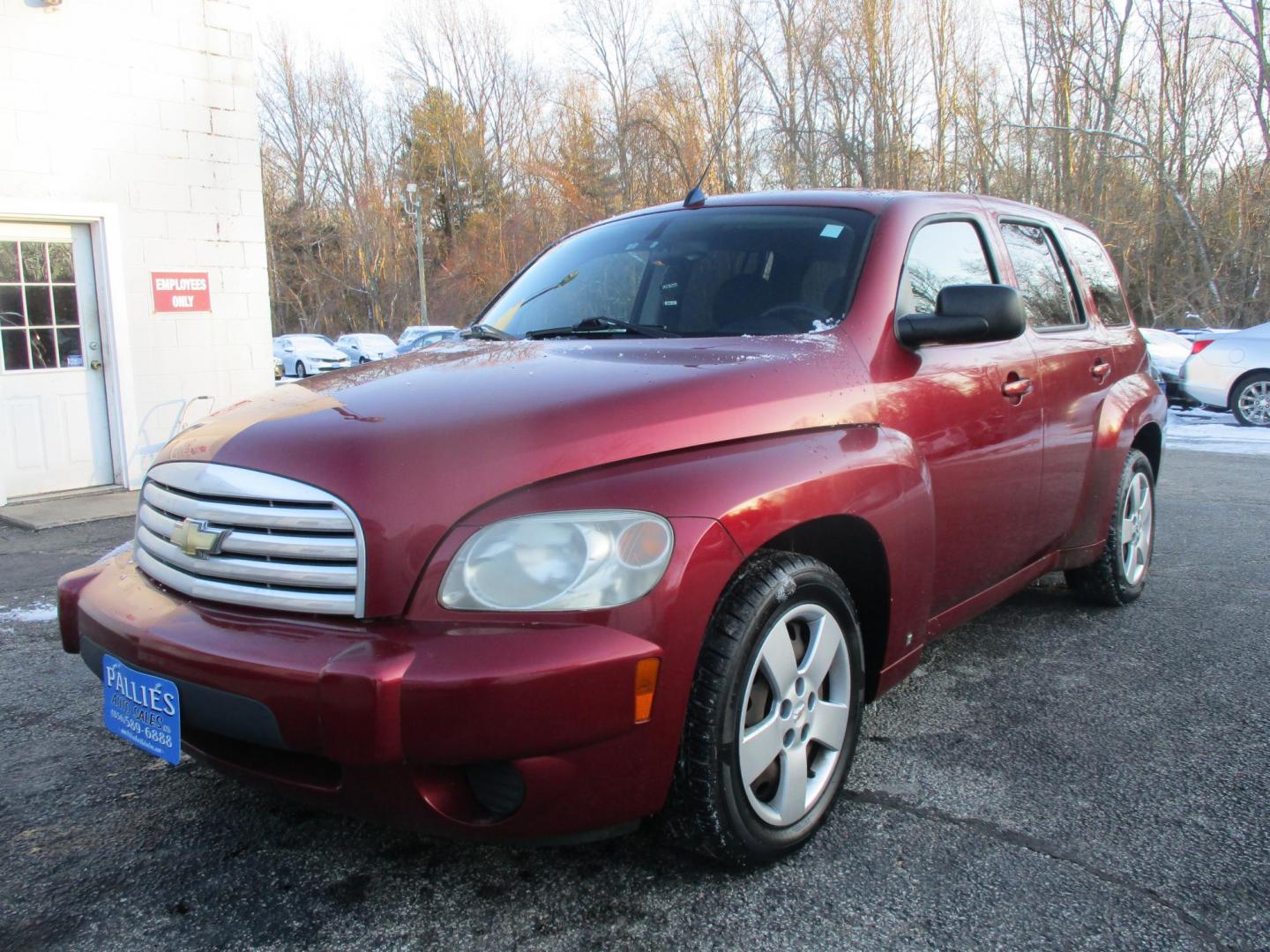 2008 RED Chevrolet HHR LS (3GNDA13D68S) with an 2.2L L4 DOHC 16V engine, 4-Speed Automatic Overdrive transmission, located at 540a Delsea Drive, Sewell, NJ, 08080, (987) 867-5309, 39.752560, -75.111206 - Photo#0