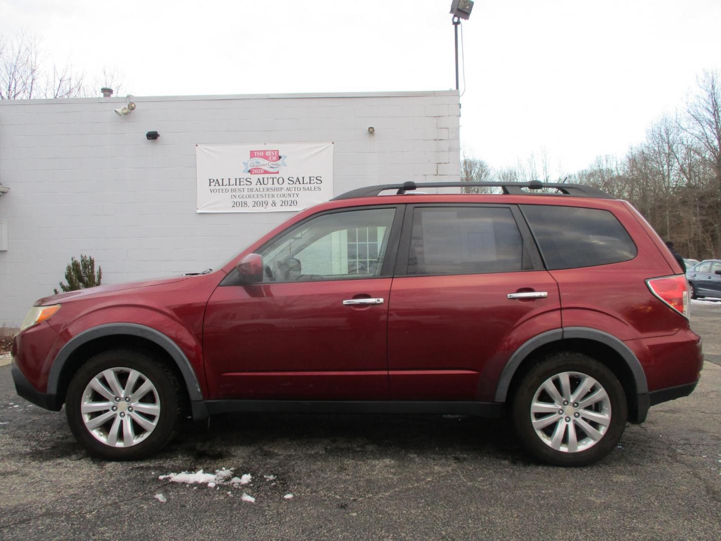 2011 RED Subaru Forester 2.5X Limited (JF2SHAEC9BH) with an 2.5L H4 SOHC 16V engine, 4-Speed Automatic transmission, located at 540a Delsea Drive, Sewell, NJ, 08080, (987) 867-5309, 39.752560, -75.111206 - Photo#1