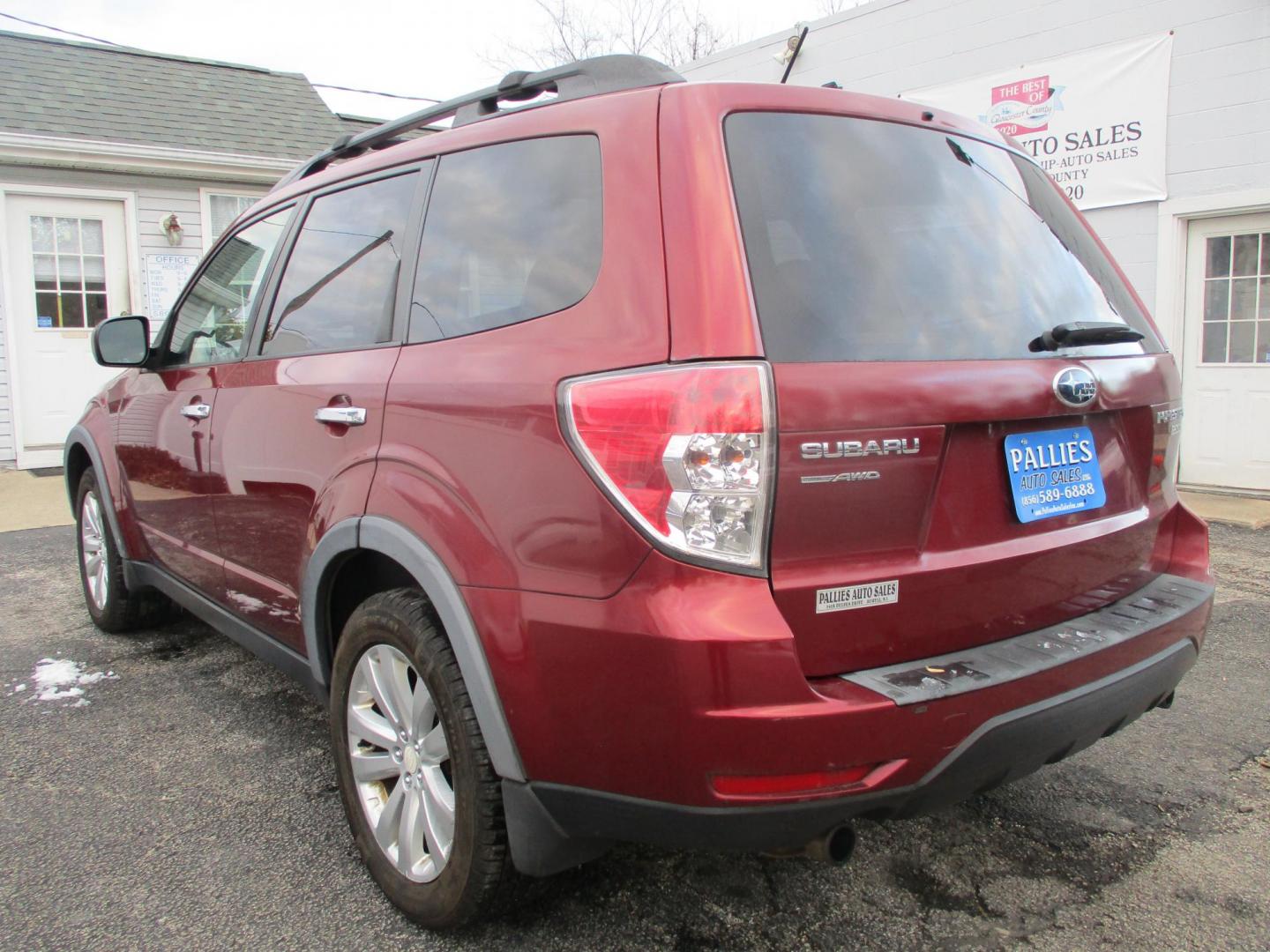 2011 RED Subaru Forester 2.5X Limited (JF2SHAEC9BH) with an 2.5L H4 SOHC 16V engine, 4-Speed Automatic transmission, located at 540a Delsea Drive, Sewell, NJ, 08080, (987) 867-5309, 39.752560, -75.111206 - Photo#2