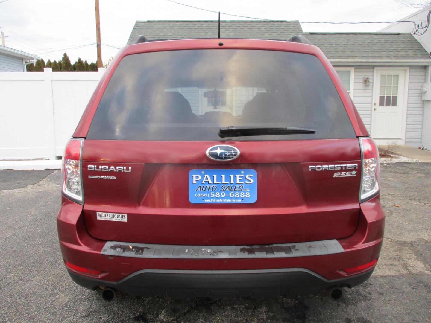 2011 RED Subaru Forester 2.5X Limited (JF2SHAEC9BH) with an 2.5L H4 SOHC 16V engine, 4-Speed Automatic transmission, located at 540a Delsea Drive, Sewell, NJ, 08080, (987) 867-5309, 39.752560, -75.111206 - Photo#3