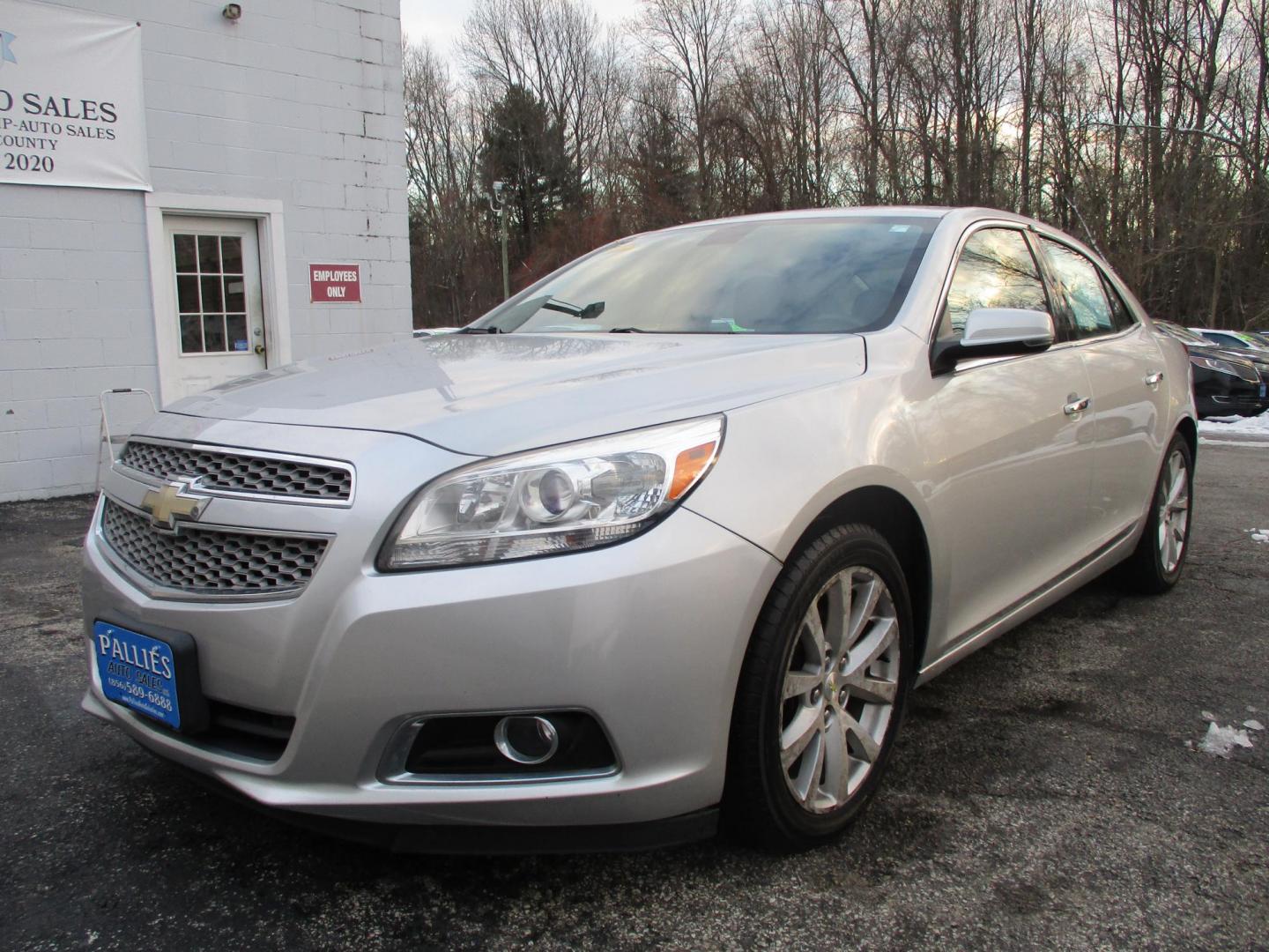 2013 SILVER Chevrolet Malibu LTZ (1G11H5SA7DF) with an 2.5L L4 DOHC 16V engine, 6-Speed Automatic transmission, located at 540a Delsea Drive, Sewell, NJ, 08080, (987) 867-5309, 39.752560, -75.111206 - Photo#0