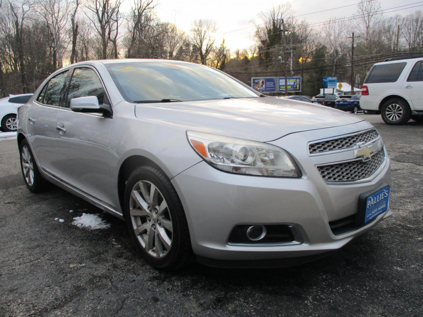 2013 SILVER Chevrolet Malibu LTZ (1G11H5SA7DF) with an 2.5L L4 DOHC 16V engine, 6-Speed Automatic transmission, located at 540a Delsea Drive, Sewell, NJ, 08080, (987) 867-5309, 39.752560, -75.111206 - Photo#7