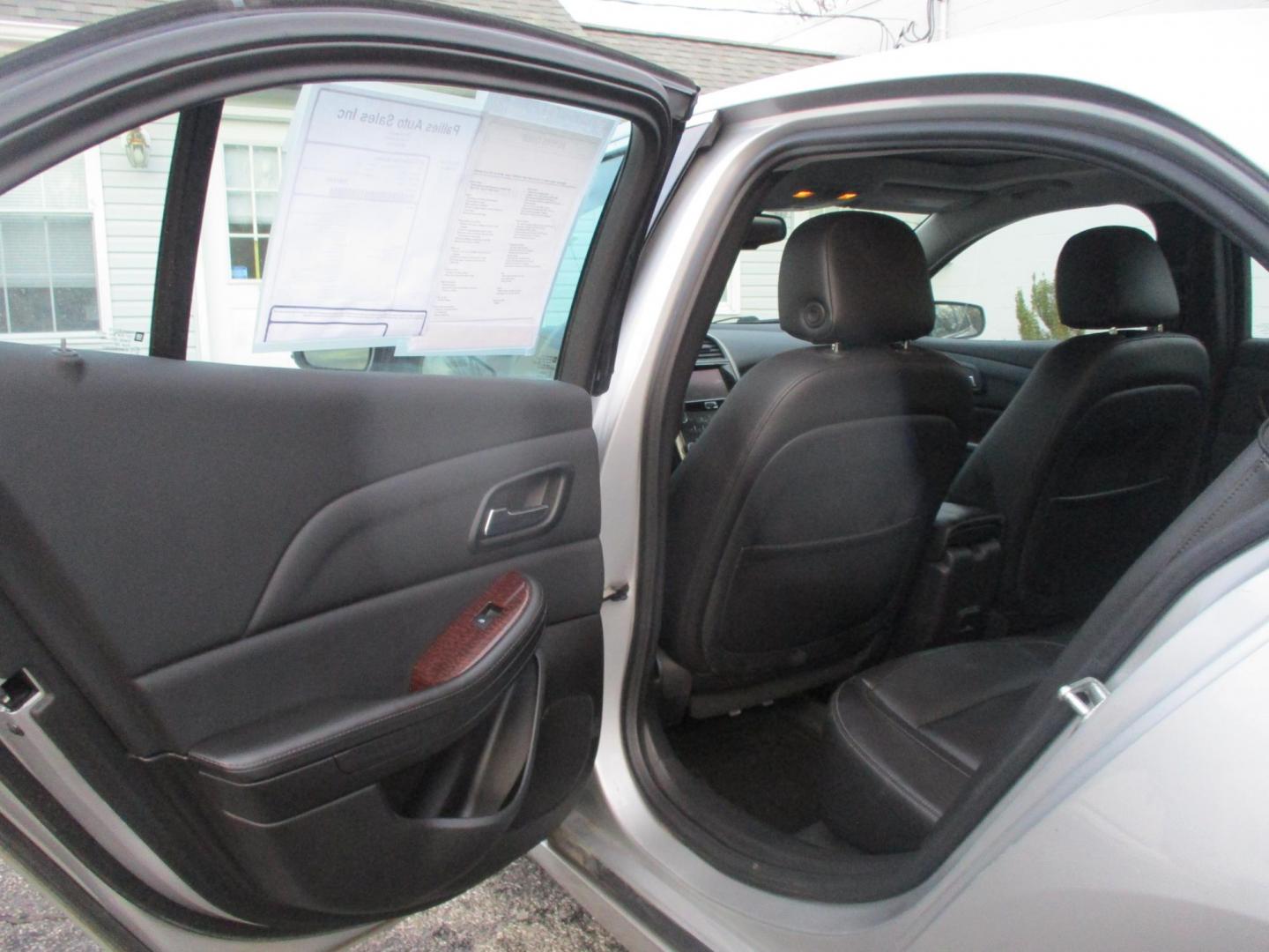 2013 SILVER Chevrolet Malibu LTZ (1G11H5SA7DF) with an 2.5L L4 DOHC 16V engine, 6-Speed Automatic transmission, located at 540a Delsea Drive, Sewell, NJ, 08080, (987) 867-5309, 39.752560, -75.111206 - Photo#12