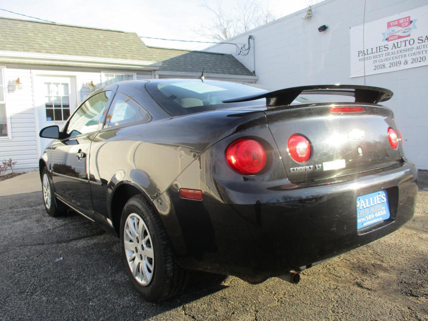 2009 BLACK Chevrolet Cobalt LT1 Coupe (1G1AT18H297) with an 2.2L L4 DOHC 16V engine, 5-Speed Manual Overdrive transmission, located at 540a Delsea Drive, Sewell, NJ, 08080, (987) 867-5309, 39.752560, -75.111206 - Photo#2