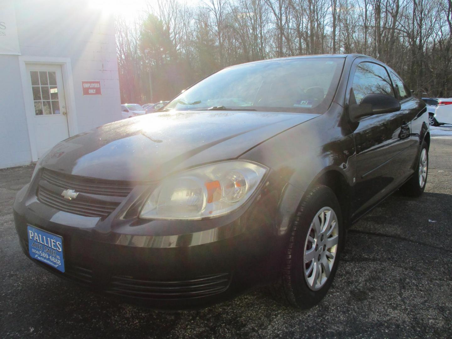 2009 BLACK Chevrolet Cobalt LT1 Coupe (1G1AT18H297) with an 2.2L L4 DOHC 16V engine, 5-Speed Manual Overdrive transmission, located at 540a Delsea Drive, Sewell, NJ, 08080, (987) 867-5309, 39.752560, -75.111206 - Photo#0