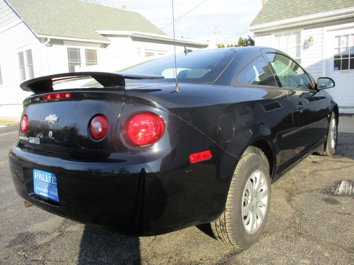 2009 BLACK Chevrolet Cobalt LT1 Coupe (1G1AT18H297) with an 2.2L L4 DOHC 16V engine, 5-Speed Manual Overdrive transmission, located at 540a Delsea Drive, Sewell, NJ, 08080, (987) 867-5309, 39.752560, -75.111206 - Photo#5