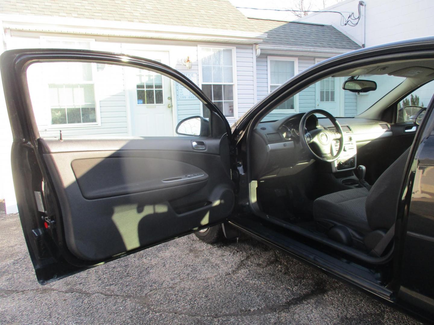 2009 BLACK Chevrolet Cobalt LT1 Coupe (1G1AT18H297) with an 2.2L L4 DOHC 16V engine, 5-Speed Manual Overdrive transmission, located at 540a Delsea Drive, Sewell, NJ, 08080, (987) 867-5309, 39.752560, -75.111206 - Photo#9