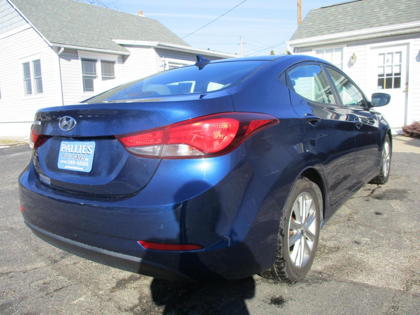 2016 BLUE Hyundai Elantra Limited (5NPDH4AE7GH) with an 1.8L L4 DOHC 16V engine, 6-Speed Automatic transmission, located at 540a Delsea Drive, Sewell, NJ, 08080, (987) 867-5309, 39.752560, -75.111206 - Photo#5