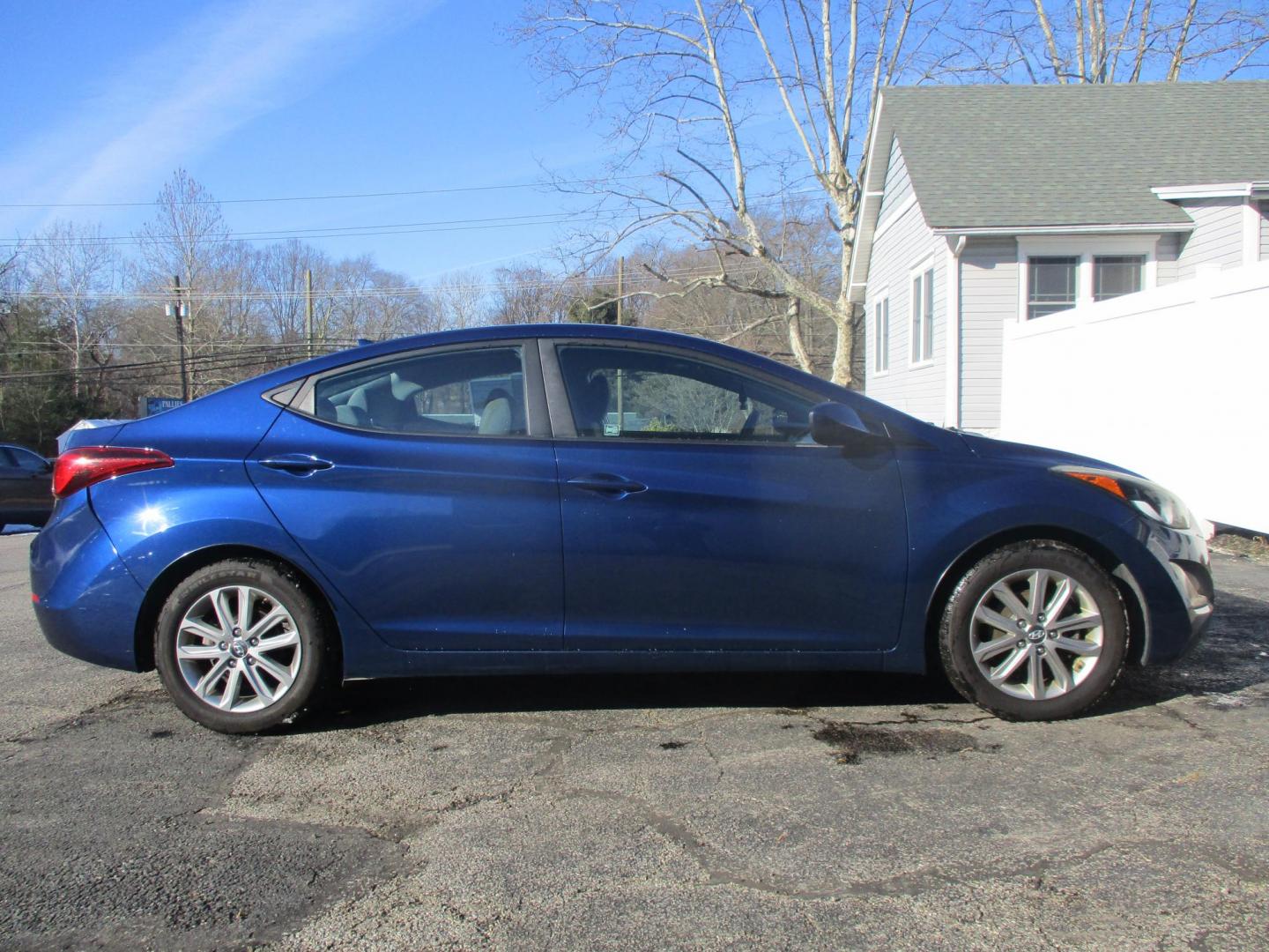 2016 BLUE Hyundai Elantra Limited (5NPDH4AE7GH) with an 1.8L L4 DOHC 16V engine, 6-Speed Automatic transmission, located at 540a Delsea Drive, Sewell, NJ, 08080, (987) 867-5309, 39.752560, -75.111206 - Photo#6