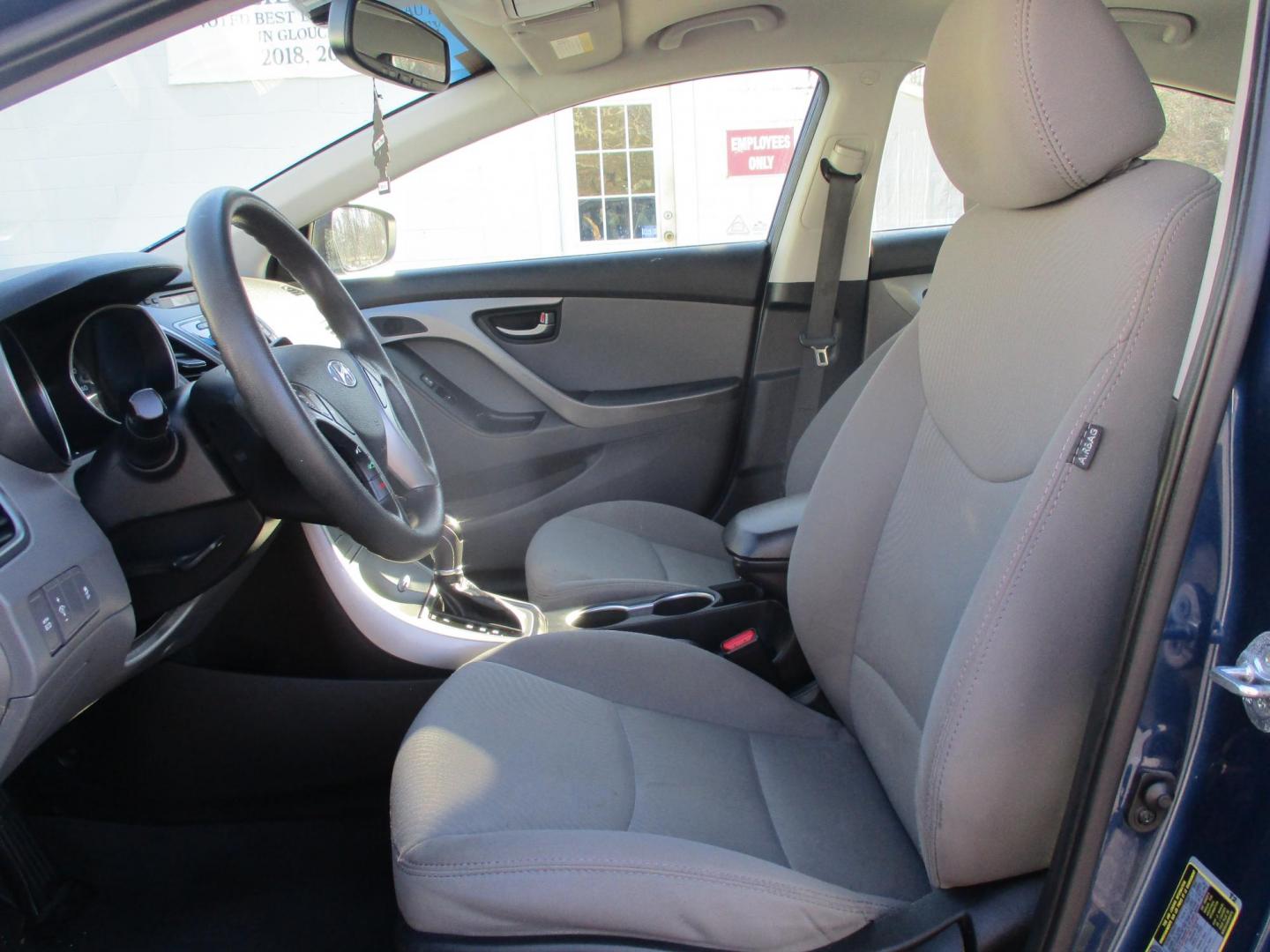 2016 BLUE Hyundai Elantra Limited (5NPDH4AE7GH) with an 1.8L L4 DOHC 16V engine, 6-Speed Automatic transmission, located at 540a Delsea Drive, Sewell, NJ, 08080, (987) 867-5309, 39.752560, -75.111206 - Photo#11