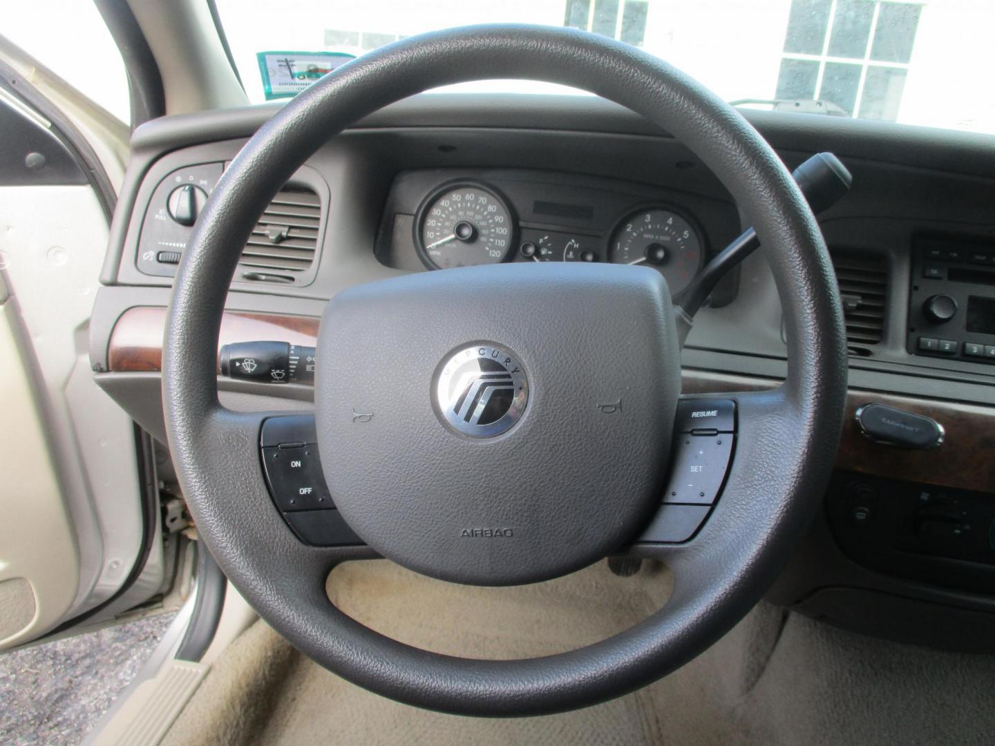 2007 SILVER Mercury Grand Marquis GS (2MEFM74W57X) with an 4.6L V8 OHC 16V engine, 4-Speed Automatic transmission, located at 540a Delsea Drive, Sewell, NJ, 08080, (987) 867-5309, 39.752560, -75.111206 - Photo#14