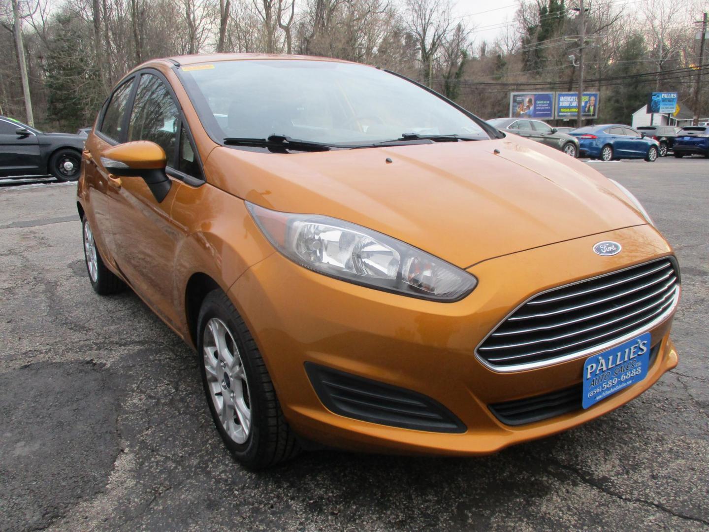 2016 ORANGE Ford Fiesta SE Hatchback (3FADP4EJ9GM) with an 1.6L L4 DOHC 16V engine, located at 540a Delsea Drive, Sewell, NJ, 08080, (987) 867-5309, 39.752560, -75.111206 - Photo#8
