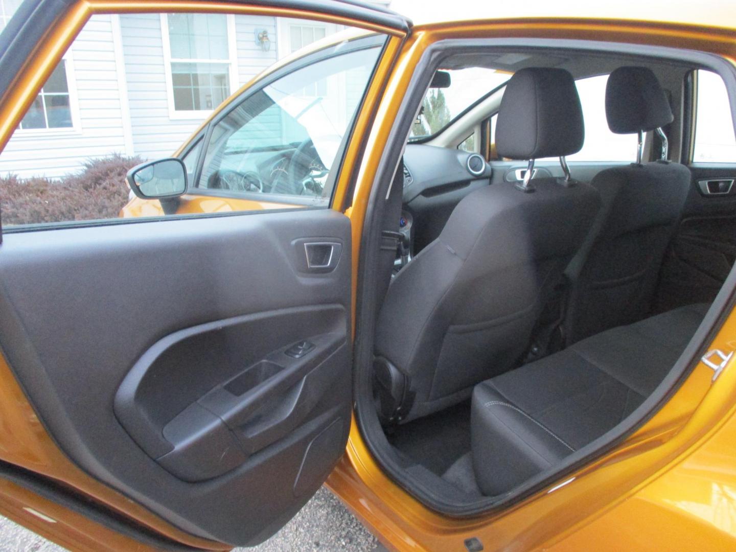 2016 ORANGE Ford Fiesta SE Hatchback (3FADP4EJ9GM) with an 1.6L L4 DOHC 16V engine, located at 540a Delsea Drive, Sewell, NJ, 08080, (987) 867-5309, 39.752560, -75.111206 - Photo#13