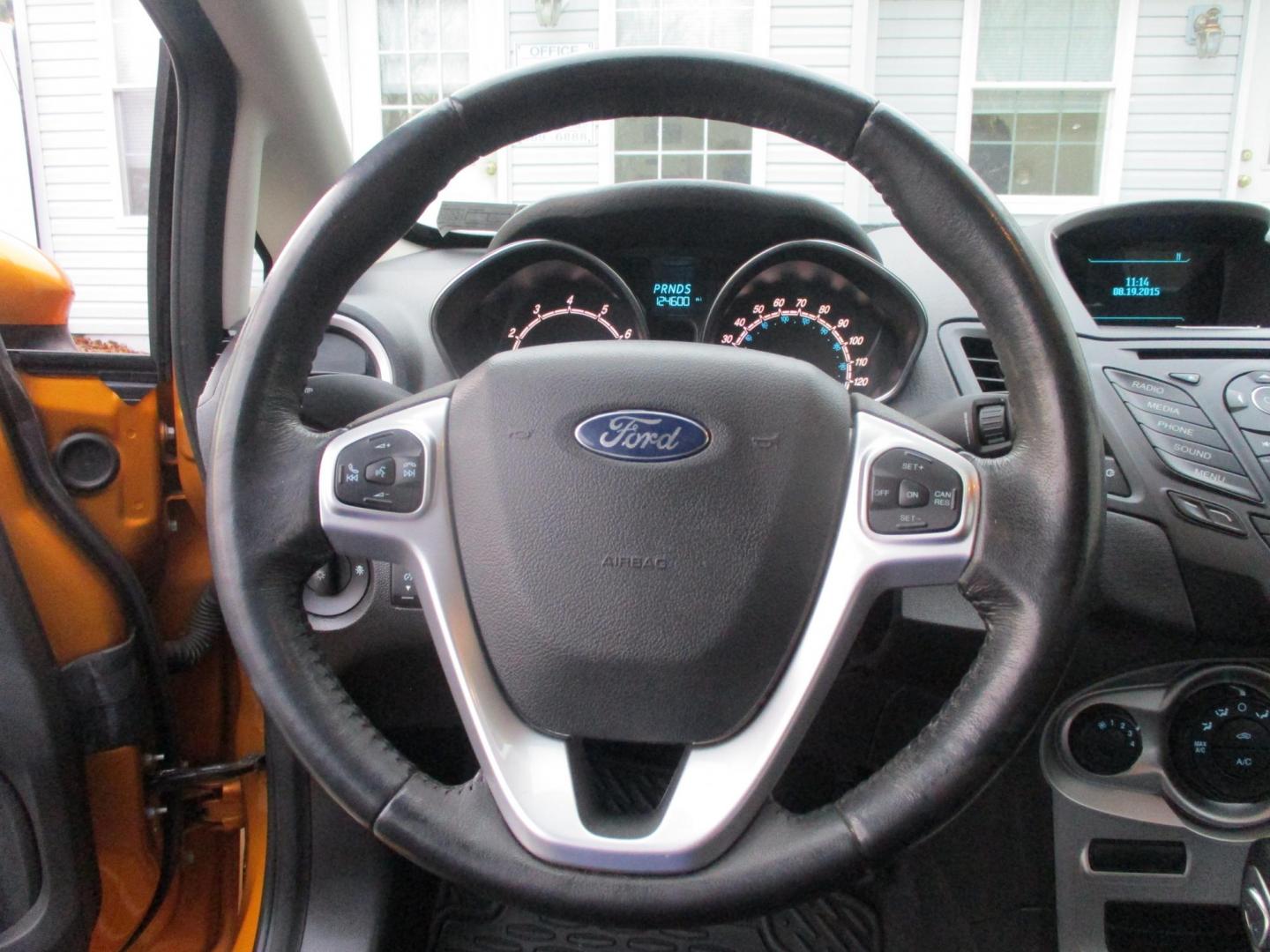 2016 ORANGE Ford Fiesta SE Hatchback (3FADP4EJ9GM) with an 1.6L L4 DOHC 16V engine, located at 540a Delsea Drive, Sewell, NJ, 08080, (987) 867-5309, 39.752560, -75.111206 - Photo#16