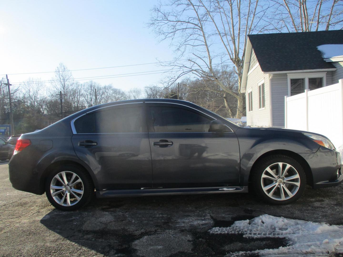 2014 GRAY Subaru Legacy 2.5i (4S3BMBA68E3) with an 2.5L H4 SOHC 16V engine, Continuously Variable Transmission transmission, located at 540a Delsea Drive, Sewell, NJ, 08080, (987) 867-5309, 39.752560, -75.111206 - Photo#5