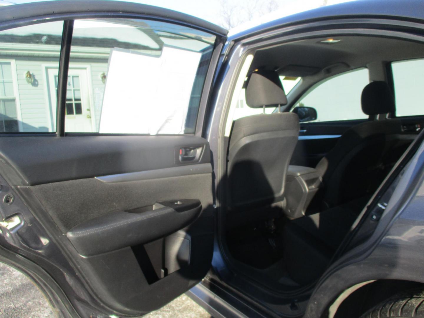 2014 GRAY Subaru Legacy 2.5i (4S3BMBA68E3) with an 2.5L H4 SOHC 16V engine, Continuously Variable Transmission transmission, located at 540a Delsea Drive, Sewell, NJ, 08080, (987) 867-5309, 39.752560, -75.111206 - Photo#11