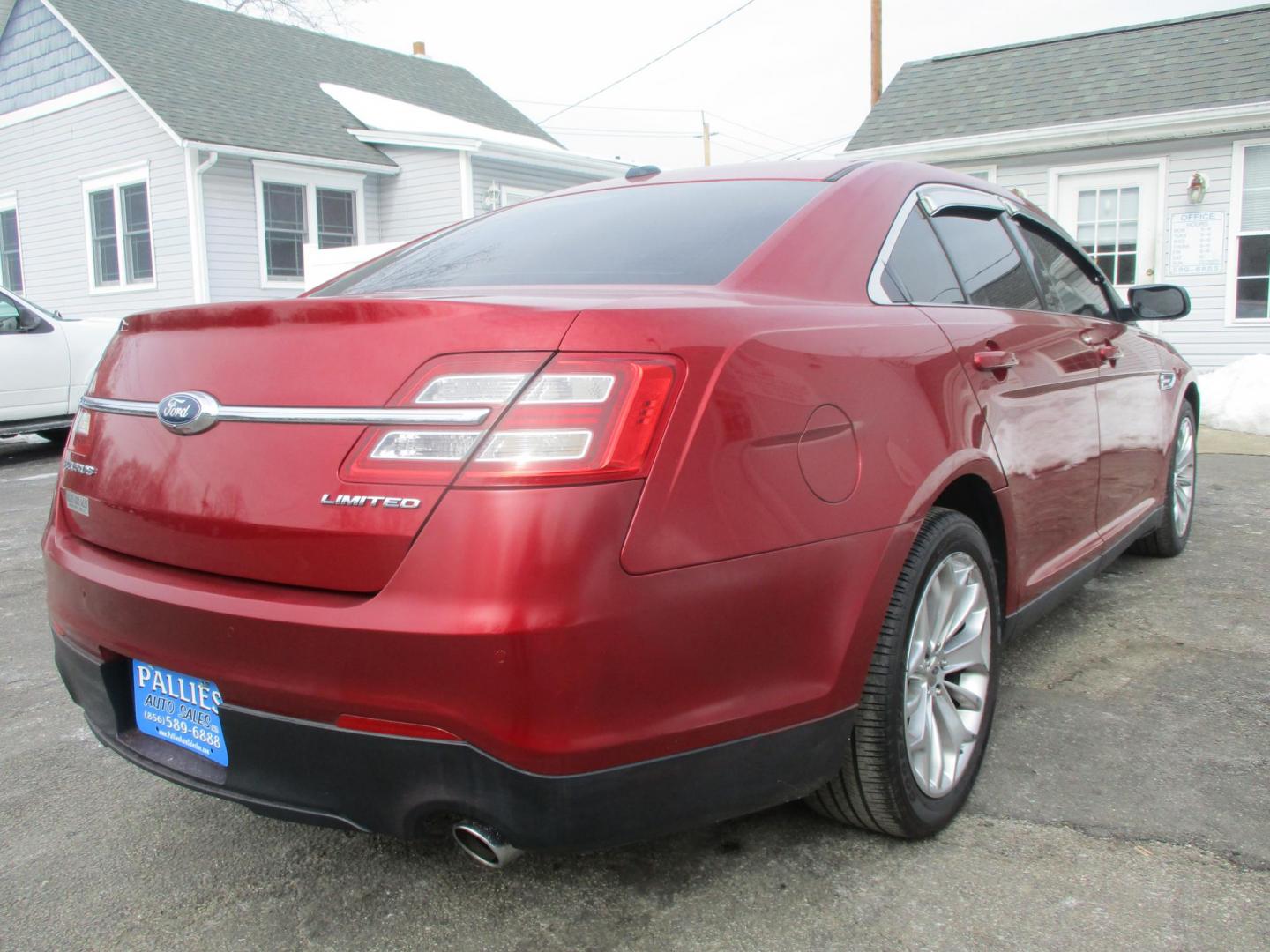 2013 RED Ford Taurus Limited FWD (1FAHP2F81DG) with an 3.5L V6 DOHC 24V engine, 6-Speed Automatic transmission, located at 540a Delsea Drive, Sewell, NJ, 08080, (987) 867-5309, 39.752560, -75.111206 - Photo#6