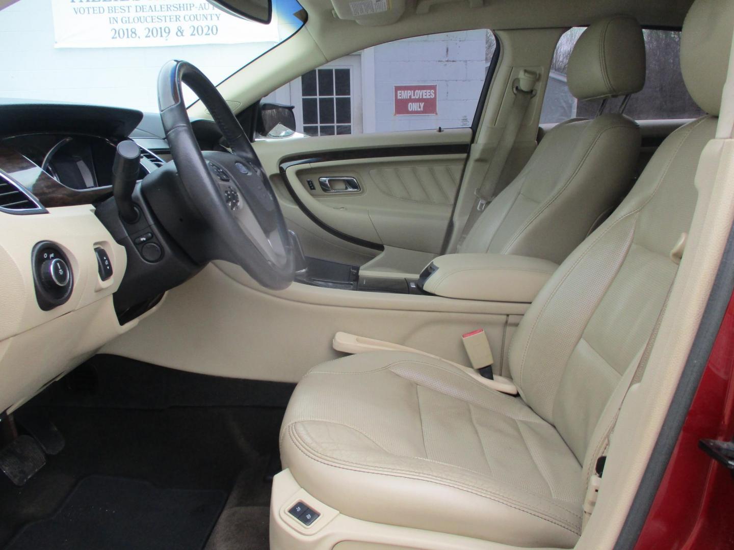 2013 RED Ford Taurus Limited FWD (1FAHP2F81DG) with an 3.5L V6 DOHC 24V engine, 6-Speed Automatic transmission, located at 540a Delsea Drive, Sewell, NJ, 08080, (987) 867-5309, 39.752560, -75.111206 - Photo#12