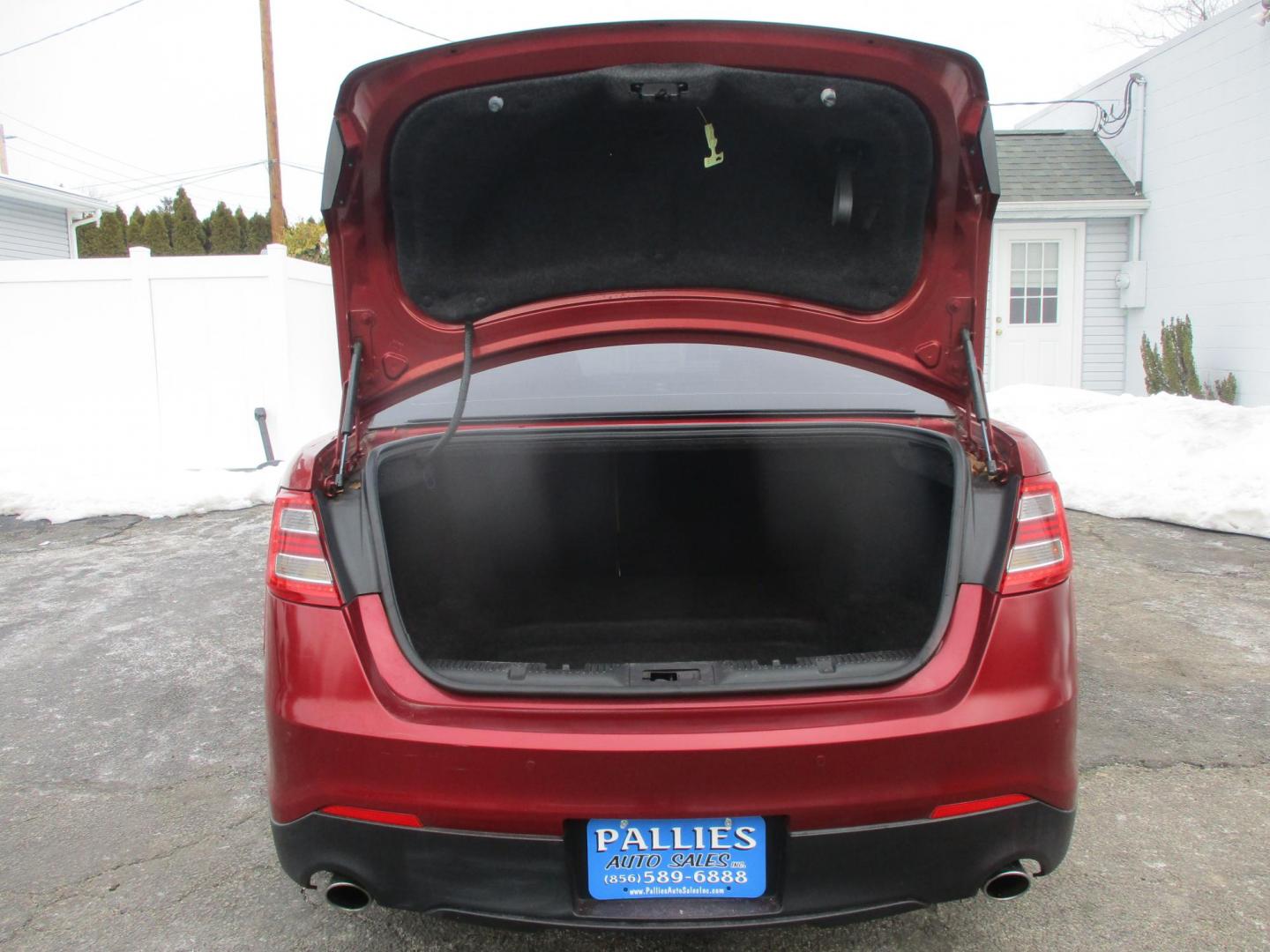 2013 RED Ford Taurus Limited FWD (1FAHP2F81DG) with an 3.5L V6 DOHC 24V engine, 6-Speed Automatic transmission, located at 540a Delsea Drive, Sewell, NJ, 08080, (987) 867-5309, 39.752560, -75.111206 - Photo#25
