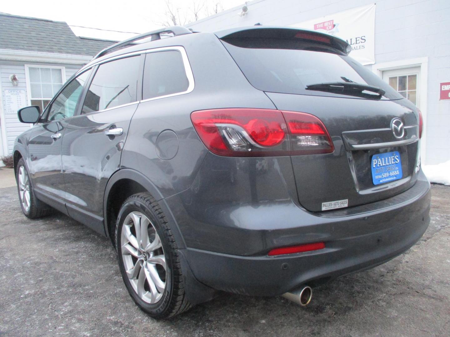 2013 GRAY Mazda CX-9 Grand Touring AWD (JM3TB3DVXD0) with an 3.7L V6 DOHC 24V engine, 6-Speed Automatic transmission, located at 540a Delsea Drive, Sewell, NJ, 08080, (987) 867-5309, 39.752560, -75.111206 - Photo#2