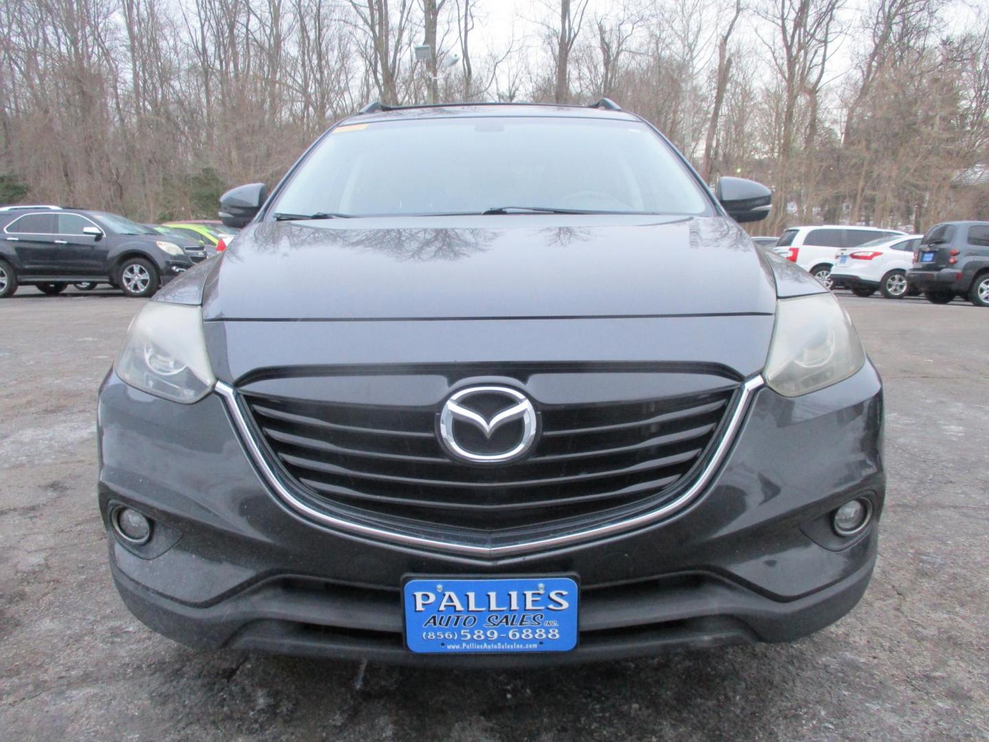 2013 GRAY Mazda CX-9 Grand Touring AWD (JM3TB3DVXD0) with an 3.7L V6 DOHC 24V engine, 6-Speed Automatic transmission, located at 540a Delsea Drive, Sewell, NJ, 08080, (987) 867-5309, 39.752560, -75.111206 - Photo#9