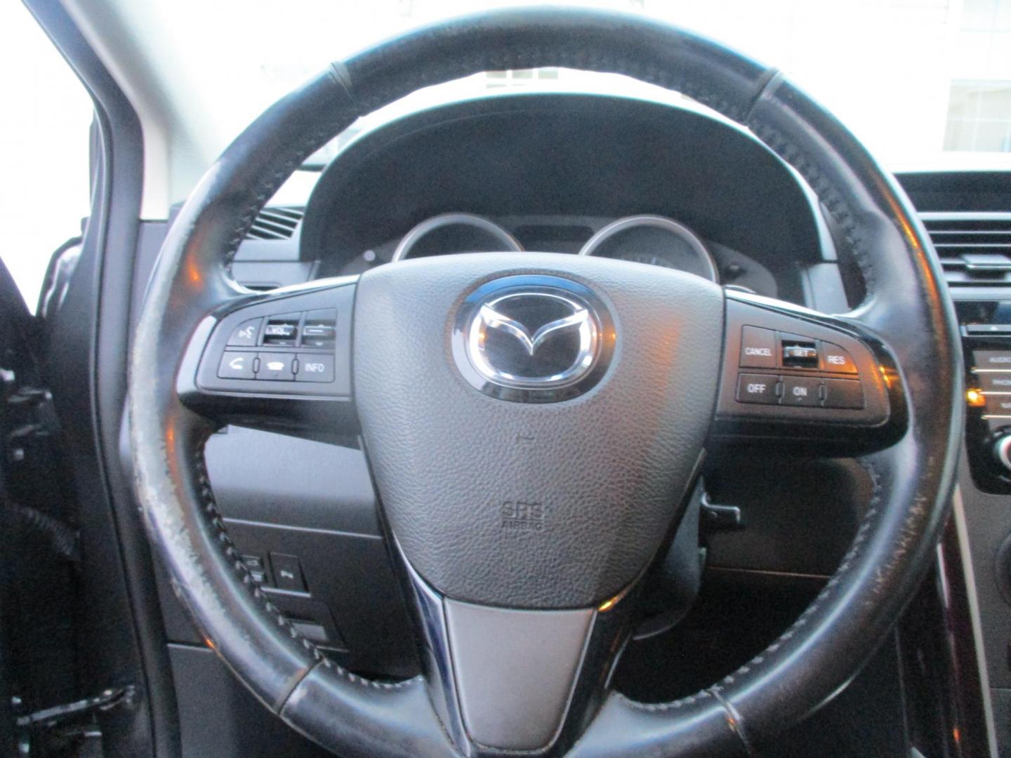 2013 GRAY Mazda CX-9 Grand Touring AWD (JM3TB3DVXD0) with an 3.7L V6 DOHC 24V engine, 6-Speed Automatic transmission, located at 540a Delsea Drive, Sewell, NJ, 08080, (987) 867-5309, 39.752560, -75.111206 - Photo#17