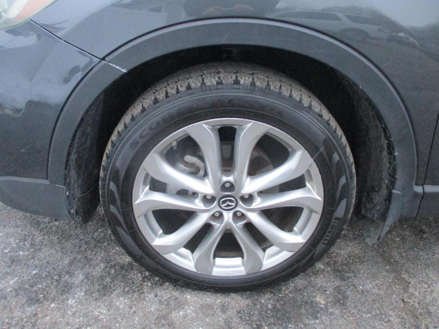 2013 GRAY Mazda CX-9 Grand Touring AWD (JM3TB3DVXD0) with an 3.7L V6 DOHC 24V engine, 6-Speed Automatic transmission, located at 540a Delsea Drive, Sewell, NJ, 08080, (987) 867-5309, 39.752560, -75.111206 - Photo#29