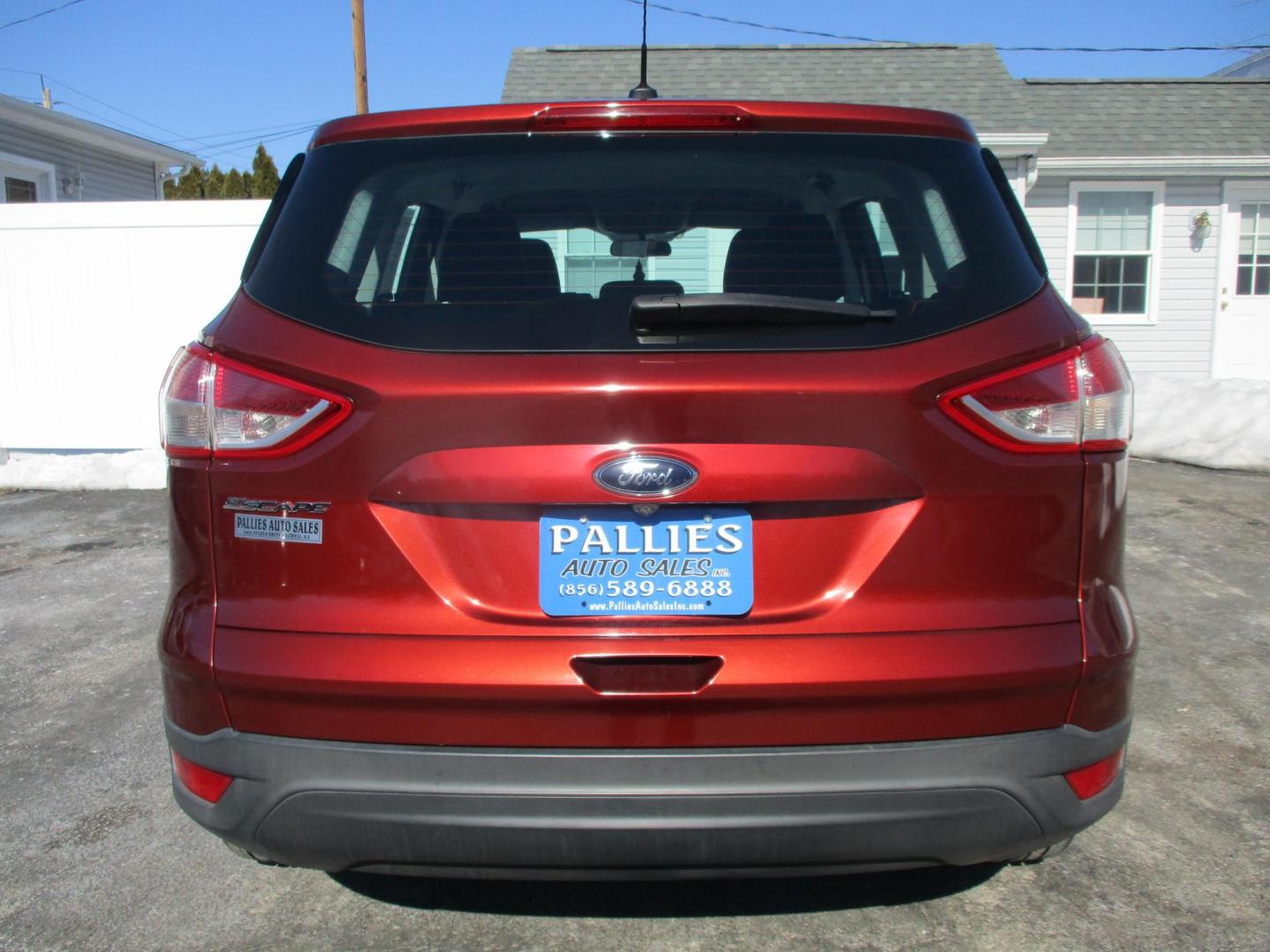 2016 RED Ford Escape S FWD (1FMCU0F73GU) with an 2.5L L4 DOHC 16V engine, 6-Speed Automatic transmission, located at 540a Delsea Drive, Sewell, NJ, 08080, (987) 867-5309, 39.752560, -75.111206 - Photo#3