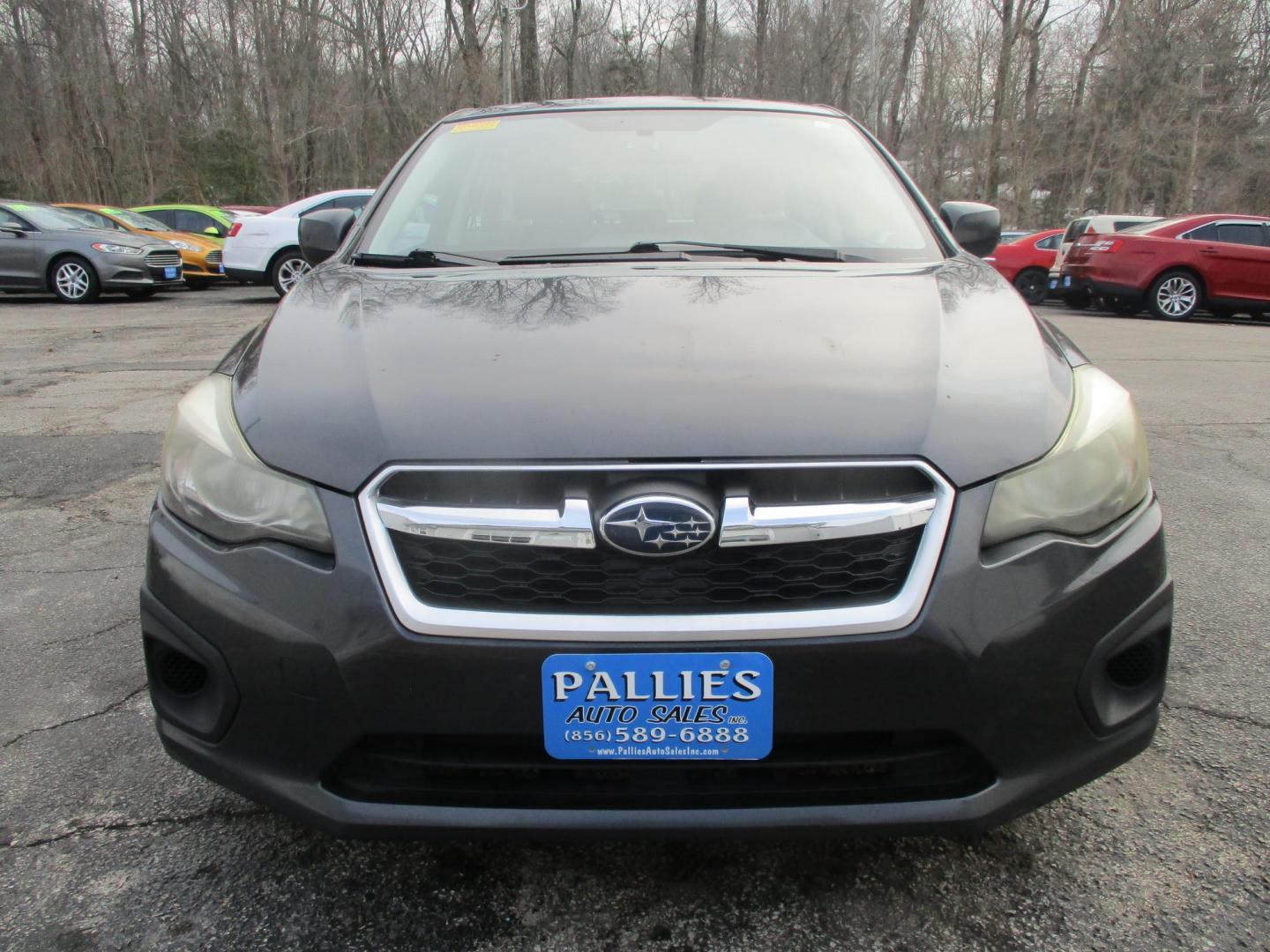 2012 GRAY Subaru Impreza Premium 5-Door w/All Weather Package (JF1GPAC68CH) with an 2.0L H4 DOHC 16V engine, Continuously Variable Transmission transmission, located at 540a Delsea Drive, Sewell, NJ, 08080, (987) 867-5309, 39.752560, -75.111206 - Photo#10