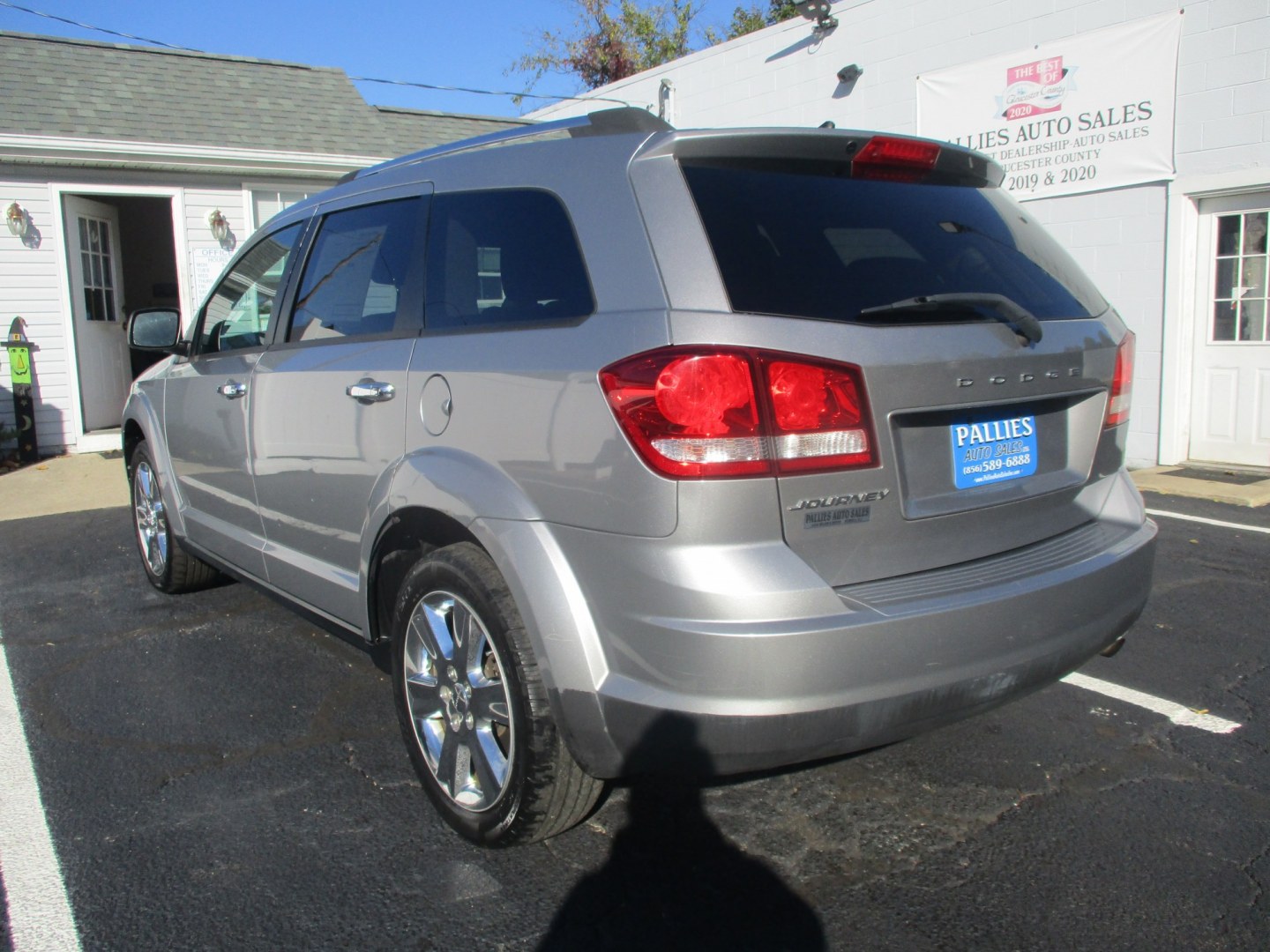 2015 SILVER Dodge Journey SE (3C4PDCAB1FT) with an 2.4L L4 DOHC 16V engine, 4-Speed Automatic transmission, located at 540a Delsea Drive, Sewell, NJ, 08080, (987) 867-5309, 39.752560, -75.111206- Photo#2