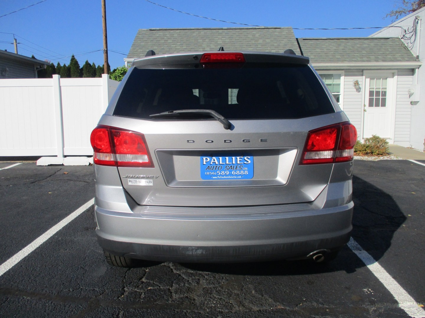 2015 SILVER Dodge Journey SE (3C4PDCAB1FT) with an 2.4L L4 DOHC 16V engine, 4-Speed Automatic transmission, located at 540a Delsea Drive, Sewell, NJ, 08080, (987) 867-5309, 39.752560, -75.111206- Photo#3