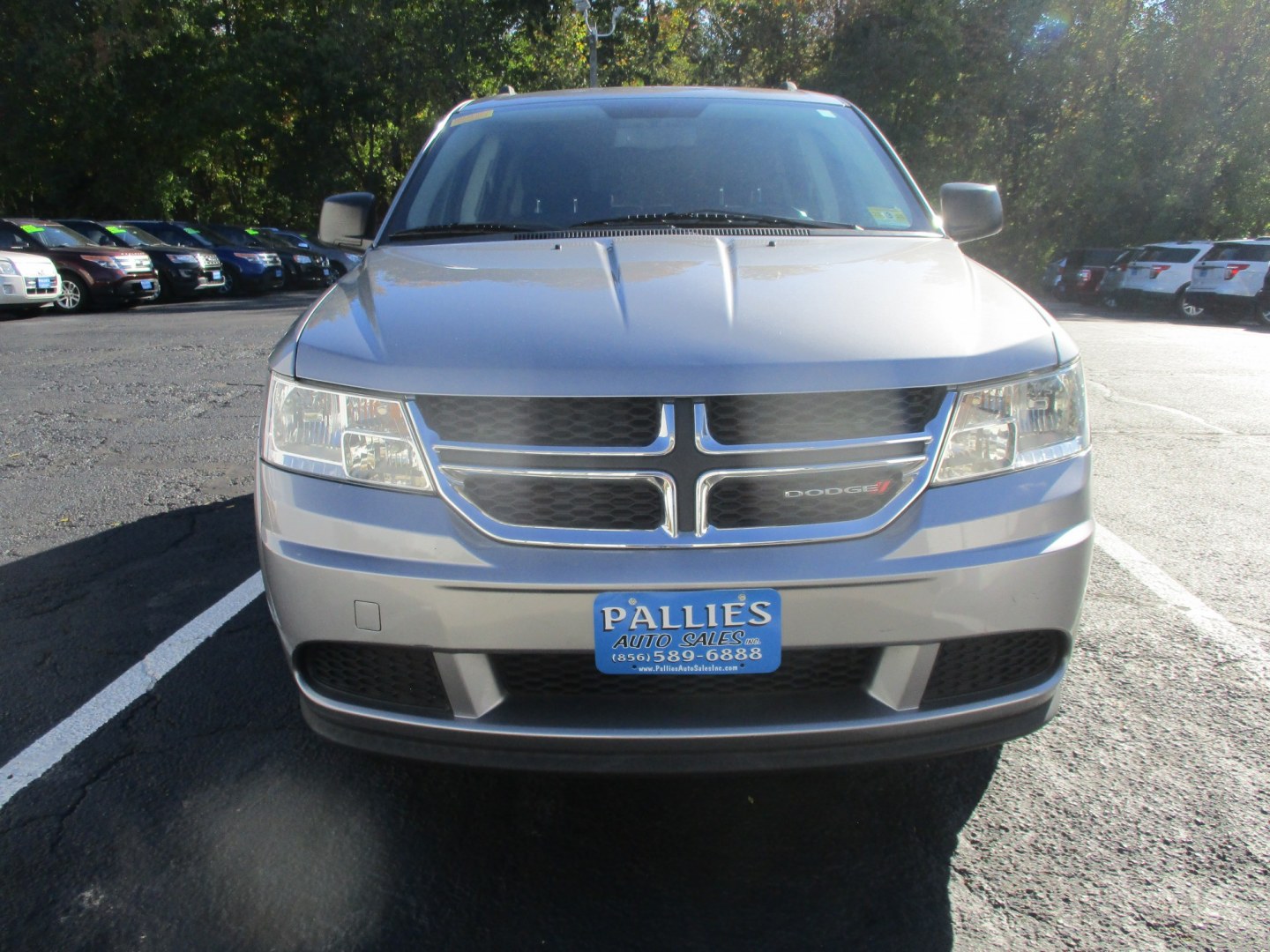 2015 SILVER Dodge Journey SE (3C4PDCAB1FT) with an 2.4L L4 DOHC 16V engine, 4-Speed Automatic transmission, located at 540a Delsea Drive, Sewell, NJ, 08080, (987) 867-5309, 39.752560, -75.111206- Photo#8