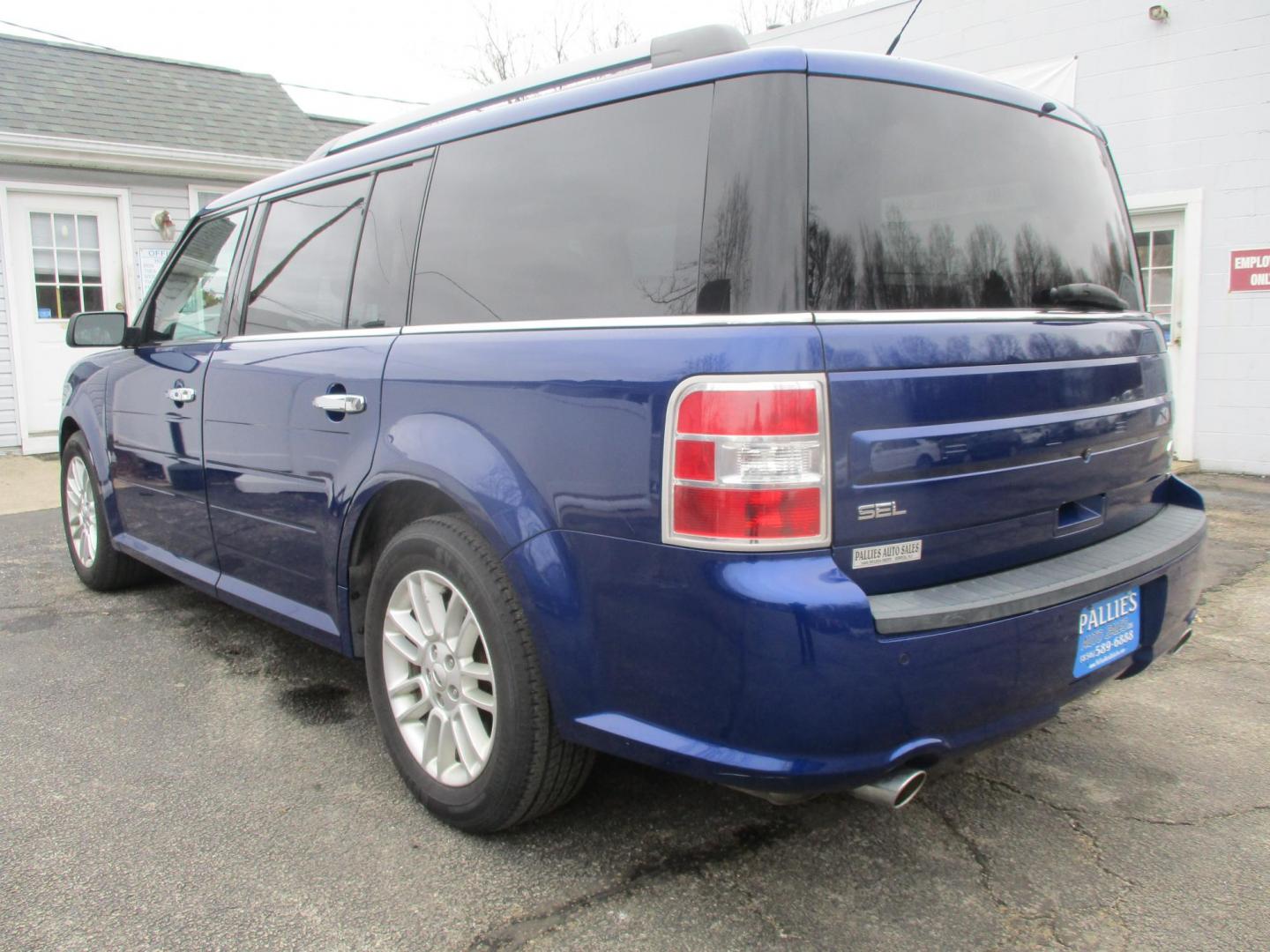 2015 BLUE Ford Flex SEL AWD (2FMHK6C89FB) with an 3.5L V6 DOHC 24V engine, 6A transmission, located at 540a Delsea Drive, Sewell, NJ, 08080, (987) 867-5309, 39.752560, -75.111206 - Photo#2