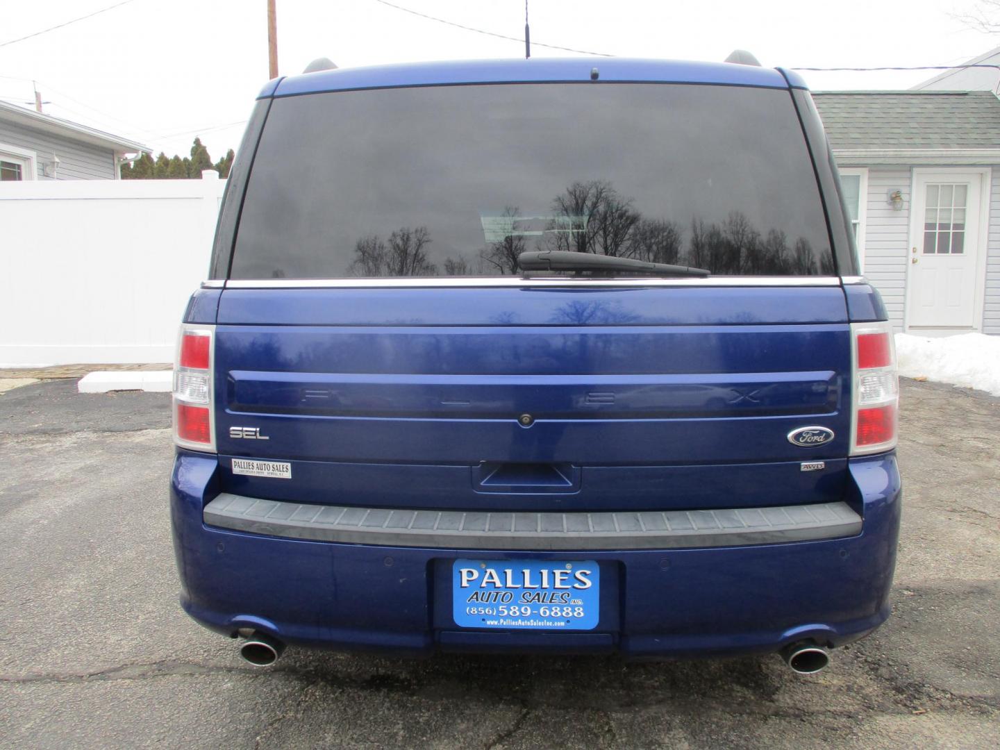 2015 BLUE Ford Flex SEL AWD (2FMHK6C89FB) with an 3.5L V6 DOHC 24V engine, 6A transmission, located at 540a Delsea Drive, Sewell, NJ, 08080, (987) 867-5309, 39.752560, -75.111206 - Photo#3