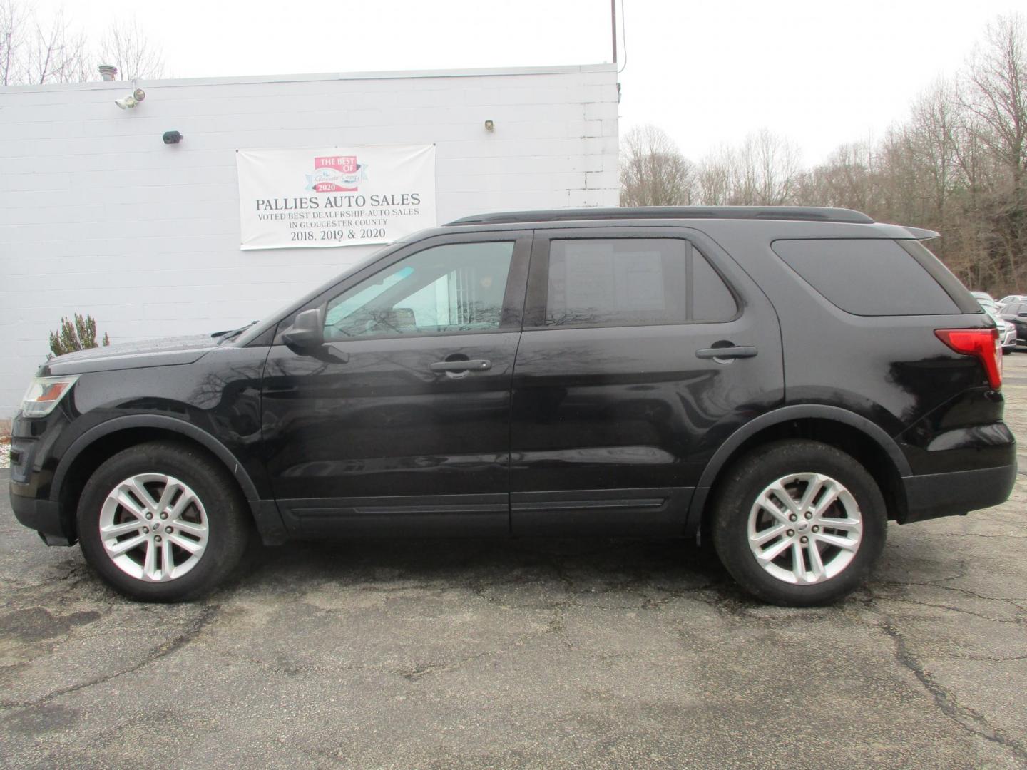 2016 BLACK Ford Explorer Base 4WD (1FM5K8B88GG) with an 3.5L V6 DOHC 24V engine, 6-Speed Automatic transmission, located at 540a Delsea Drive, Sewell, NJ, 08080, (987) 867-5309, 39.752560, -75.111206- Photo#1