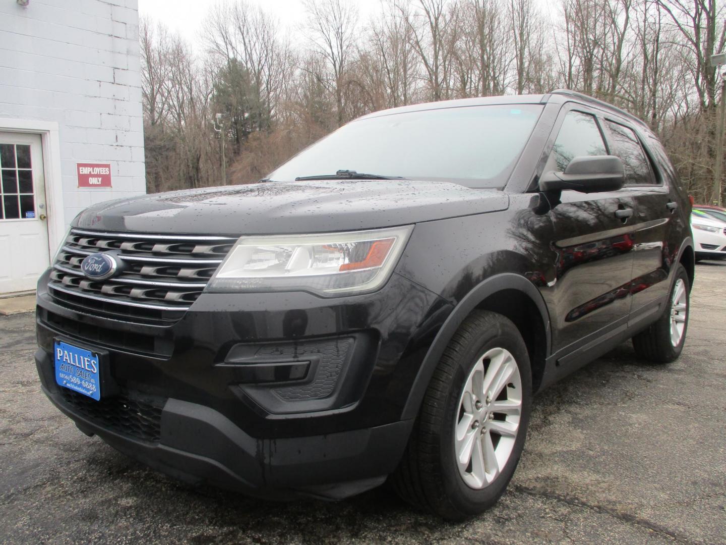 2016 BLACK Ford Explorer Base 4WD (1FM5K8B88GG) with an 3.5L V6 DOHC 24V engine, 6-Speed Automatic transmission, located at 540a Delsea Drive, Sewell, NJ, 08080, (987) 867-5309, 39.752560, -75.111206 - Photo#0