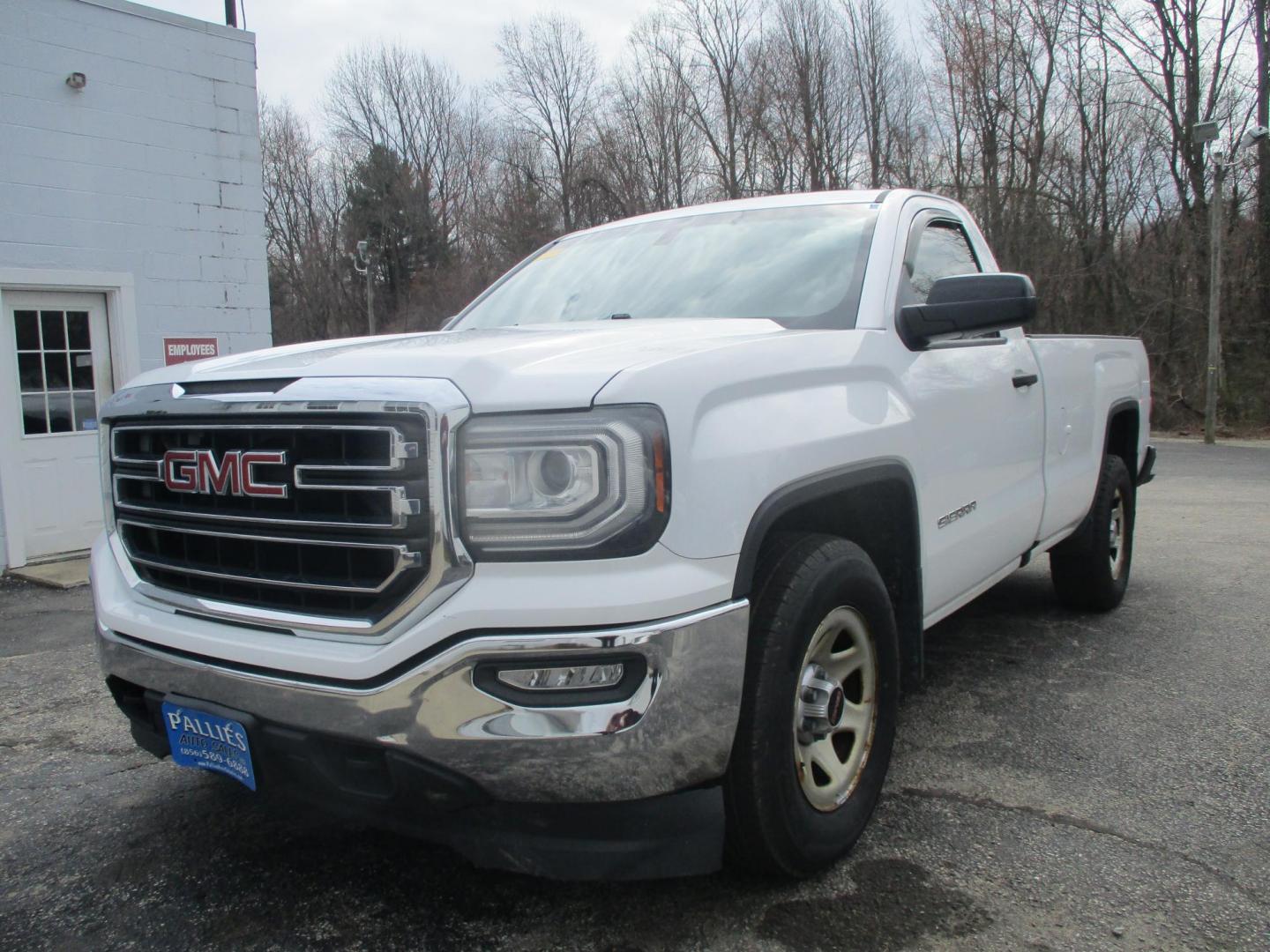 2016 WHITE GMC Sierra 1500 Base Long Box 2WD (1GTN1LEC6GZ) with an 5.3L V8 OHV 16V engine, 6A transmission, located at 540a Delsea Drive, Sewell, NJ, 08080, (987) 867-5309, 39.752560, -75.111206 - Photo#0