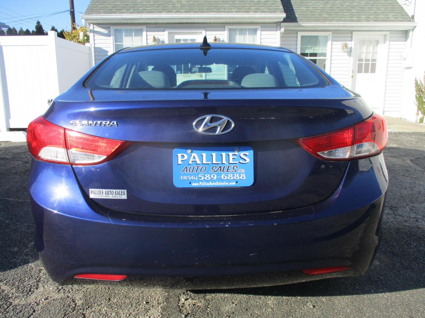2013 BLUE Hyundai Elantra Limited (5NPDH4AE9DH) with an 1.8L L4 DOHC 16V engine, 6-Speed Automatic transmission, located at 540a Delsea Drive, Sewell, NJ, 08080, (987) 867-5309, 39.752560, -75.111206 - Photo#2