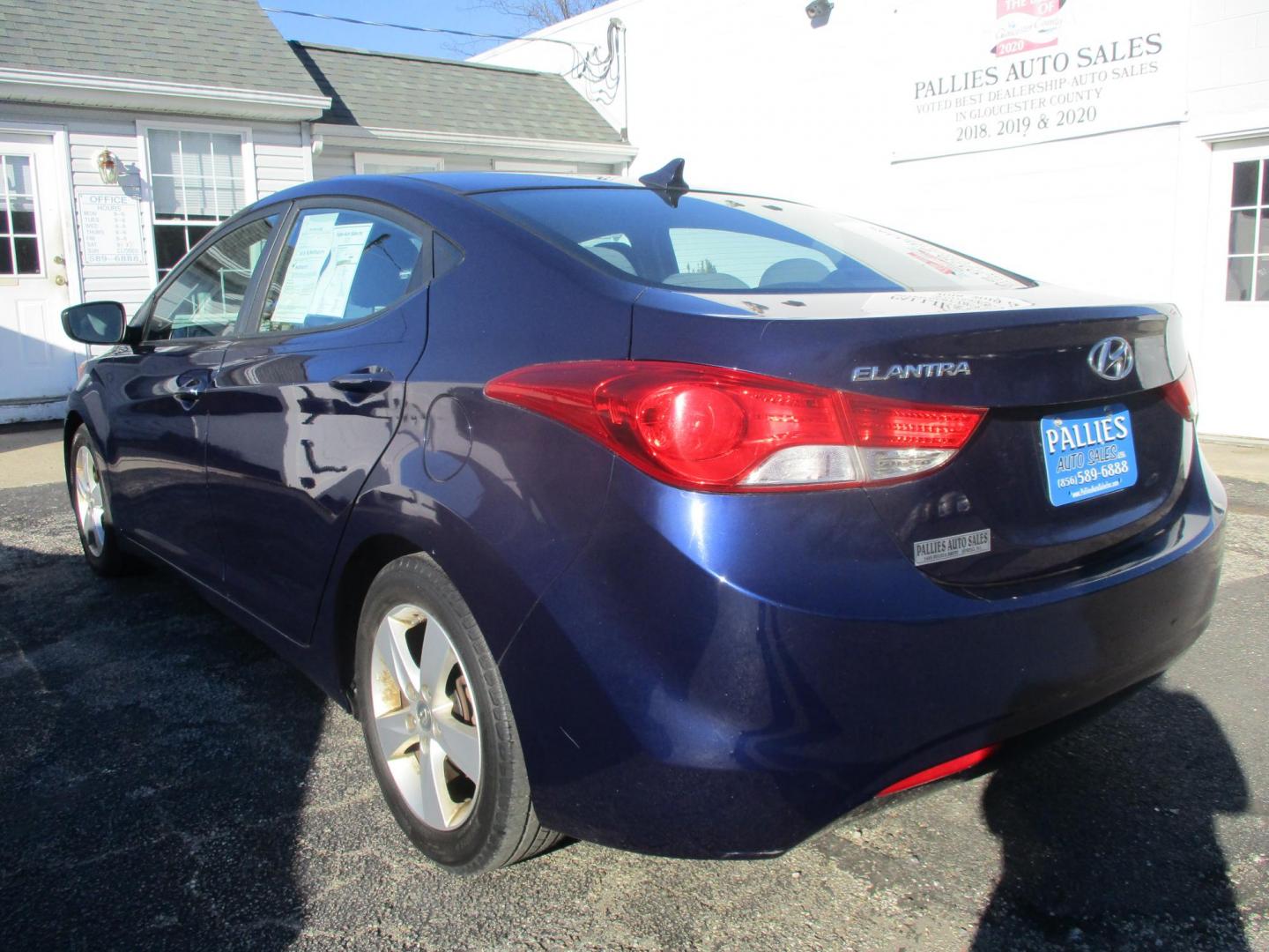 2013 BLUE Hyundai Elantra Limited (5NPDH4AE9DH) with an 1.8L L4 DOHC 16V engine, 6-Speed Automatic transmission, located at 540a Delsea Drive, Sewell, NJ, 08080, (987) 867-5309, 39.752560, -75.111206- Photo#1