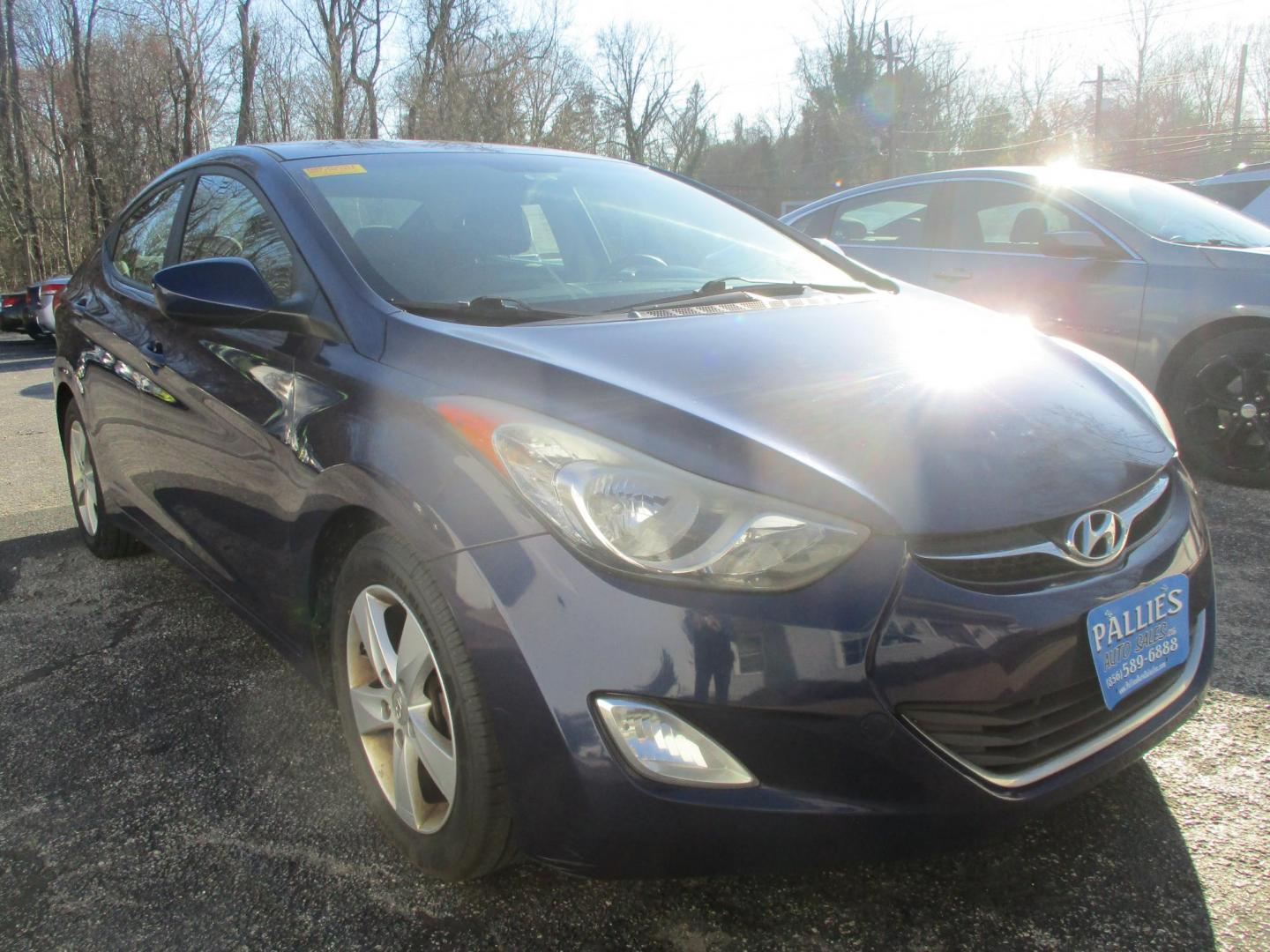 2013 BLUE Hyundai Elantra Limited (5NPDH4AE9DH) with an 1.8L L4 DOHC 16V engine, 6-Speed Automatic transmission, located at 540a Delsea Drive, Sewell, NJ, 08080, (987) 867-5309, 39.752560, -75.111206- Photo#6