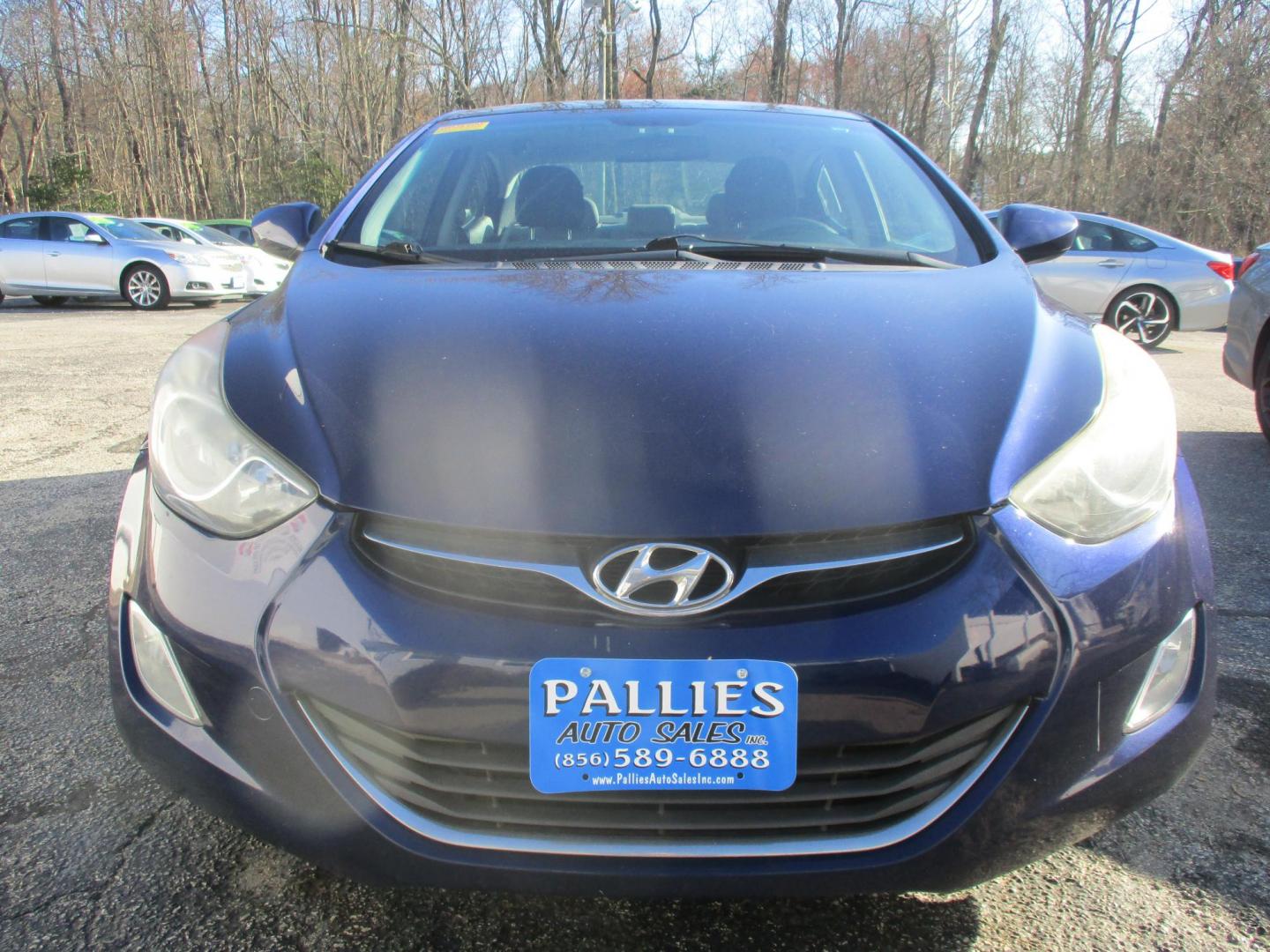 2013 BLUE Hyundai Elantra Limited (5NPDH4AE9DH) with an 1.8L L4 DOHC 16V engine, 6-Speed Automatic transmission, located at 540a Delsea Drive, Sewell, NJ, 08080, (987) 867-5309, 39.752560, -75.111206 - Photo#7