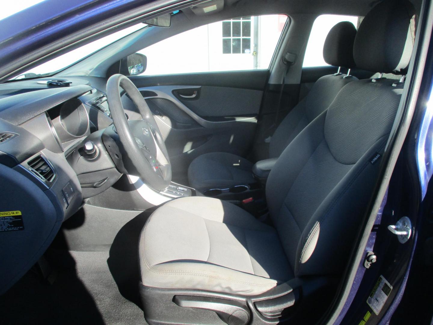 2013 BLUE Hyundai Elantra Limited (5NPDH4AE9DH) with an 1.8L L4 DOHC 16V engine, 6-Speed Automatic transmission, located at 540a Delsea Drive, Sewell, NJ, 08080, (987) 867-5309, 39.752560, -75.111206 - Photo#10