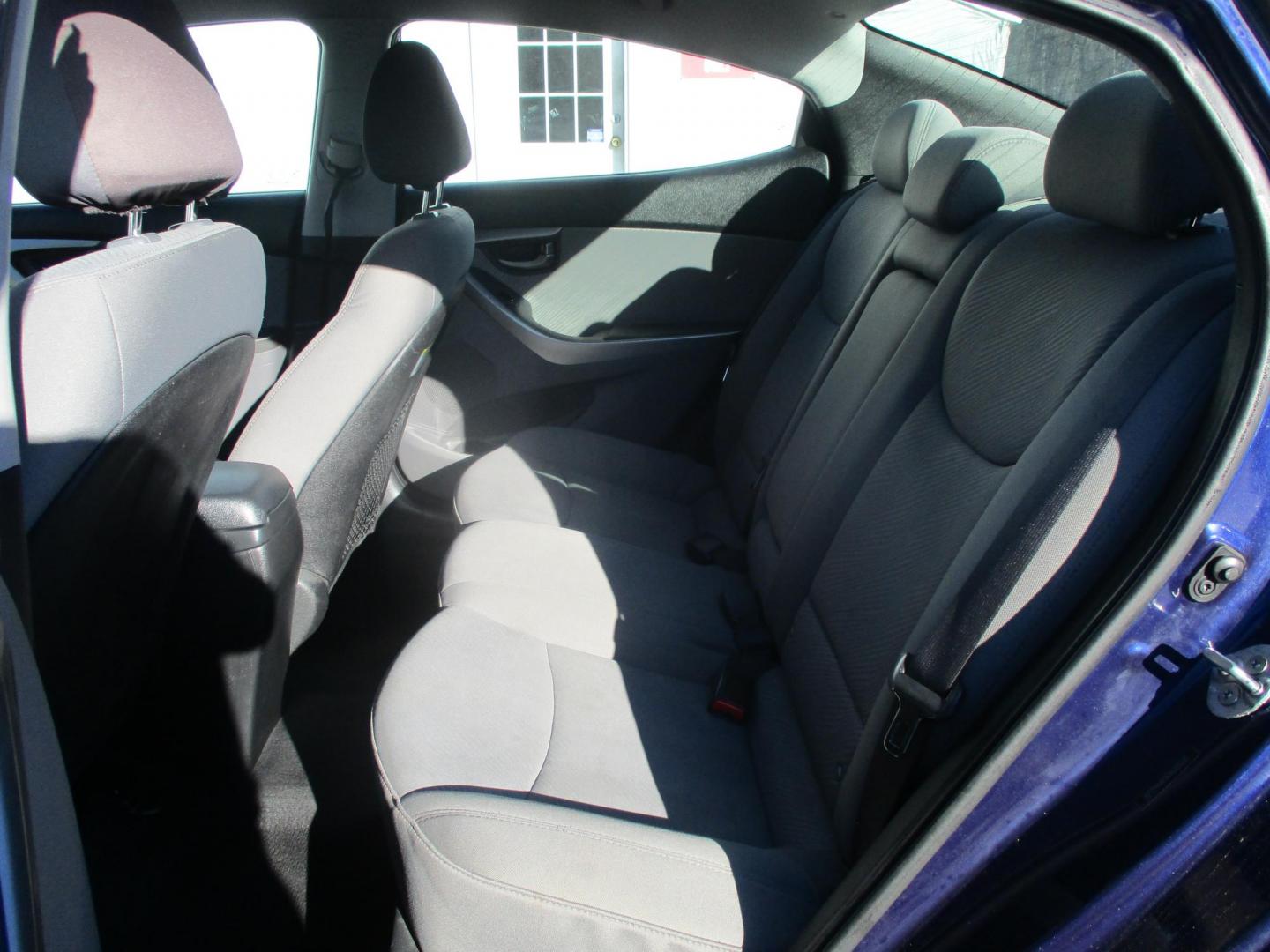 2013 BLUE Hyundai Elantra Limited (5NPDH4AE9DH) with an 1.8L L4 DOHC 16V engine, 6-Speed Automatic transmission, located at 540a Delsea Drive, Sewell, NJ, 08080, (987) 867-5309, 39.752560, -75.111206 - Photo#13