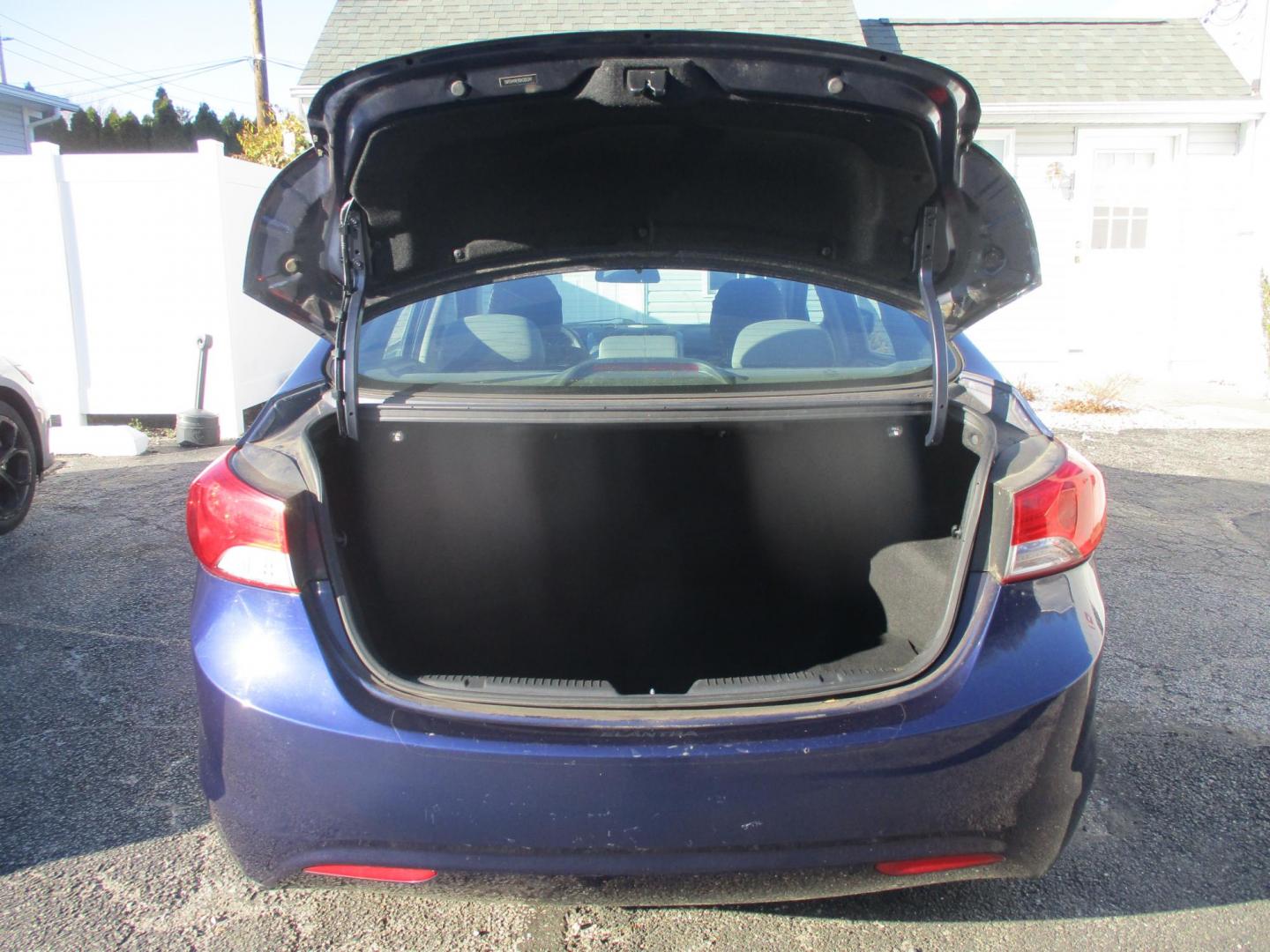 2013 BLUE Hyundai Elantra Limited (5NPDH4AE9DH) with an 1.8L L4 DOHC 16V engine, 6-Speed Automatic transmission, located at 540a Delsea Drive, Sewell, NJ, 08080, (987) 867-5309, 39.752560, -75.111206- Photo#22