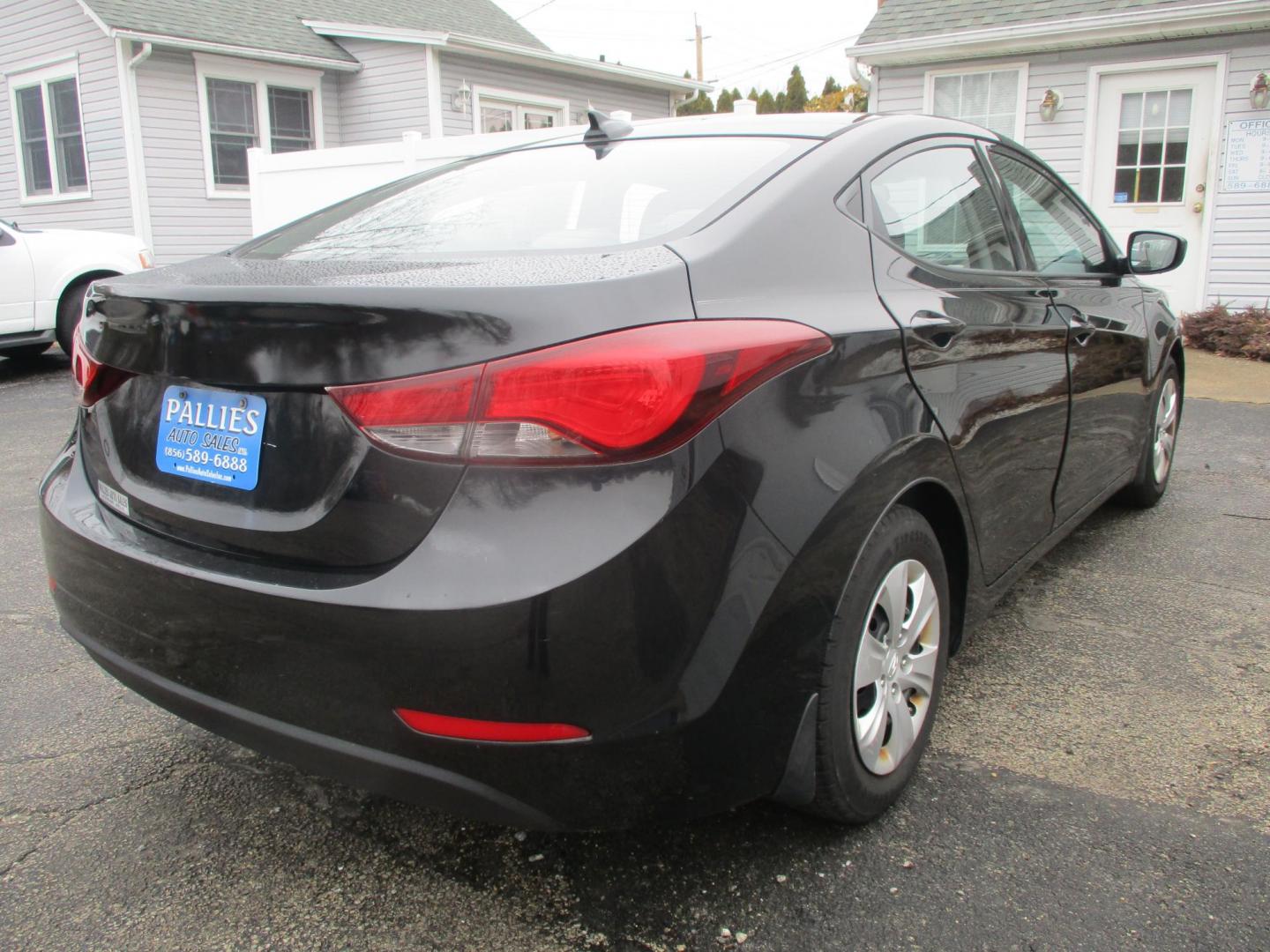 2016 BLACK Hyundai Elantra Limited (5NPDH4AE6GH) with an 1.8L L4 DOHC 16V engine, 6-Speed Automatic transmission, located at 540a Delsea Drive, Sewell, NJ, 08080, (987) 867-5309, 39.752560, -75.111206 - Photo#5