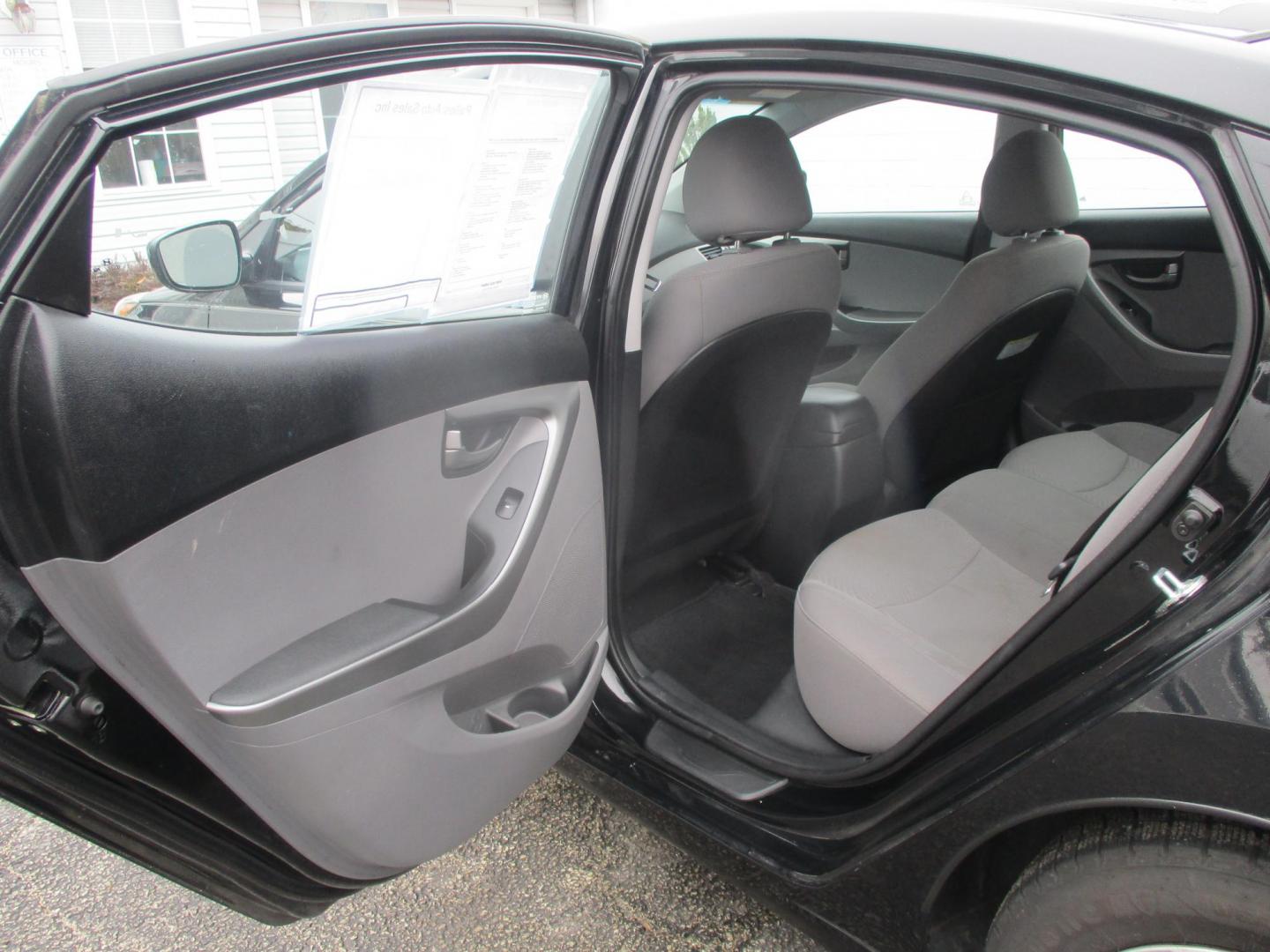 2016 BLACK Hyundai Elantra Limited (5NPDH4AE6GH) with an 1.8L L4 DOHC 16V engine, 6-Speed Automatic transmission, located at 540a Delsea Drive, Sewell, NJ, 08080, (987) 867-5309, 39.752560, -75.111206 - Photo#12