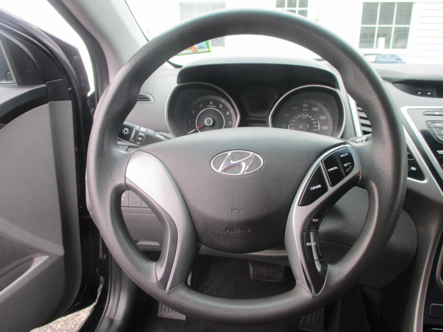 2016 BLACK Hyundai Elantra Limited (5NPDH4AE6GH) with an 1.8L L4 DOHC 16V engine, 6-Speed Automatic transmission, located at 540a Delsea Drive, Sewell, NJ, 08080, (987) 867-5309, 39.752560, -75.111206 - Photo#15